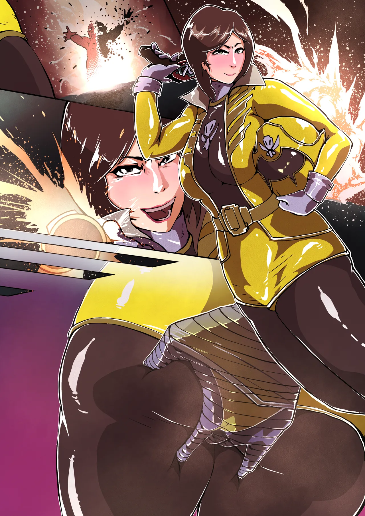 [Zizi] 嗤うゴーカイイエロー (戦隊ヒロイン) numero di immagine  3