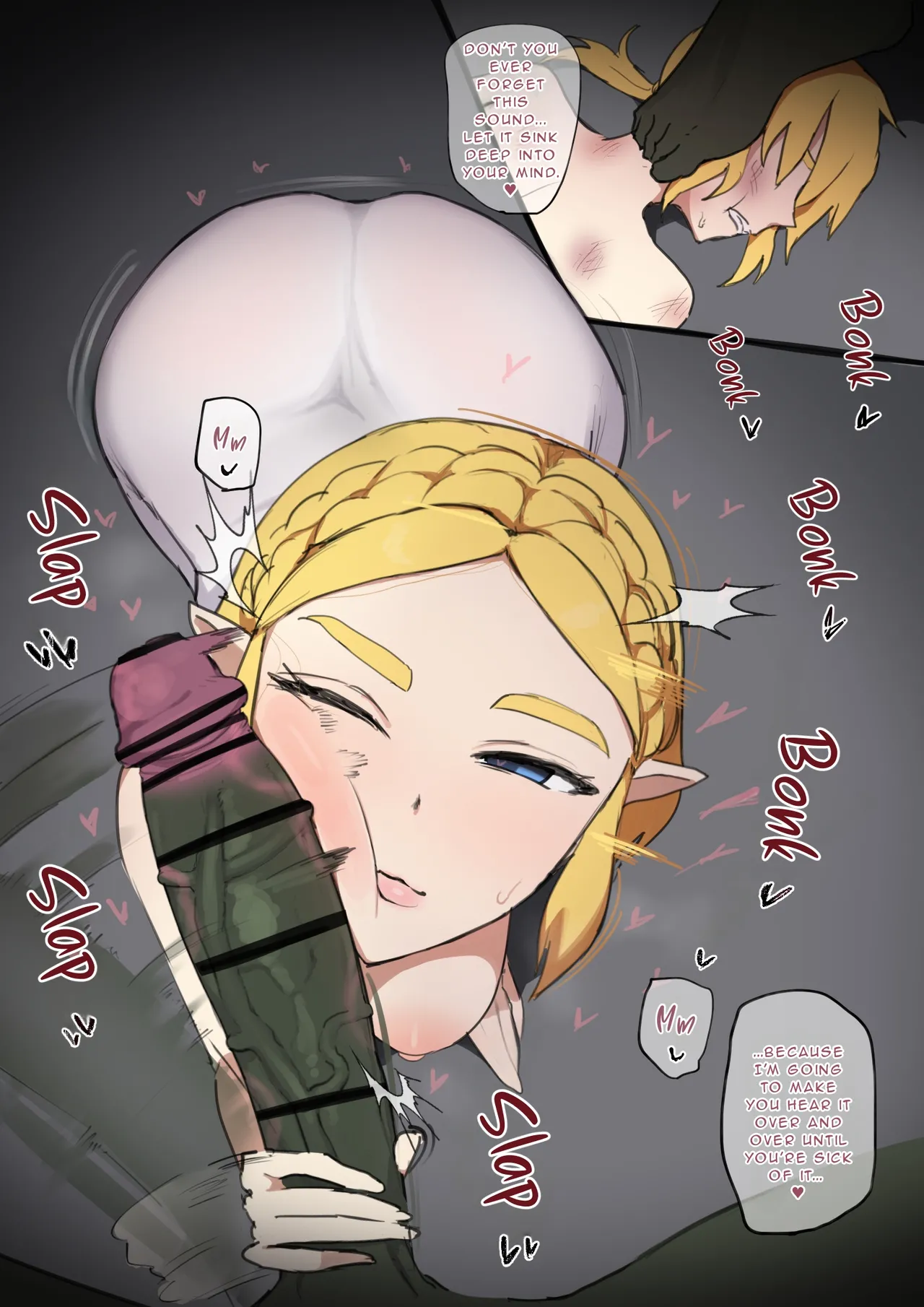 [Giga] Zelda x Ganon Blowjob (English) image number 7