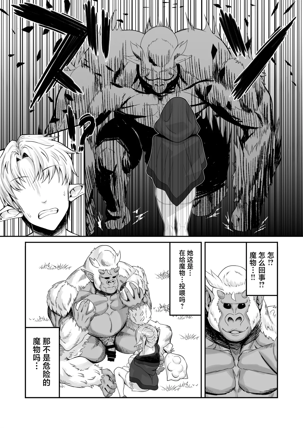 [Dekai Buki wa Roman (Tekkai Blade)] Elf Netorare ~Kono Uzuki o Shizumete~ | 精灵NTR〜平息这份躁动〜 [Chinese] image number 9