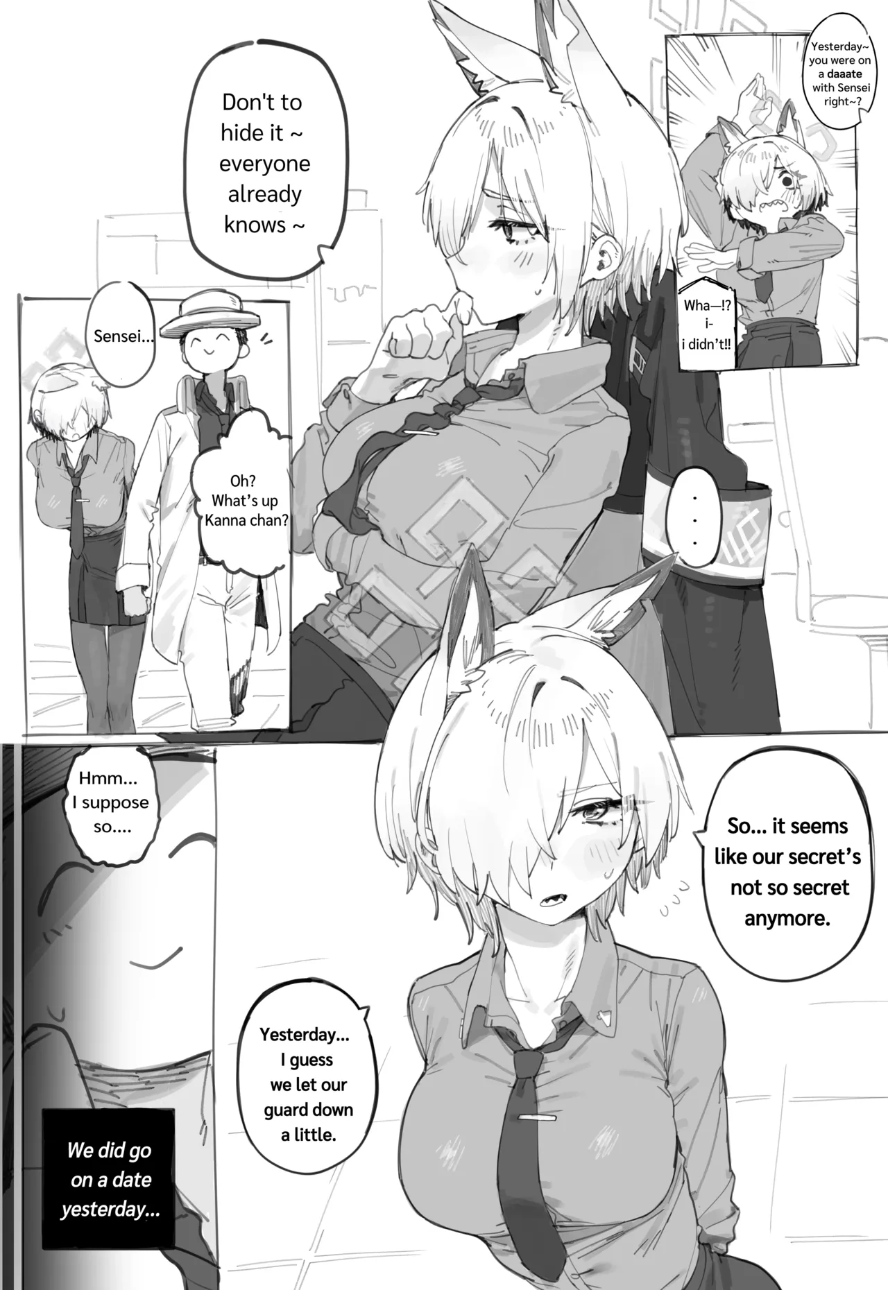 [LonkLink] Date with Kanna at room~ (Blue Archive) [English] numero di immagine  1