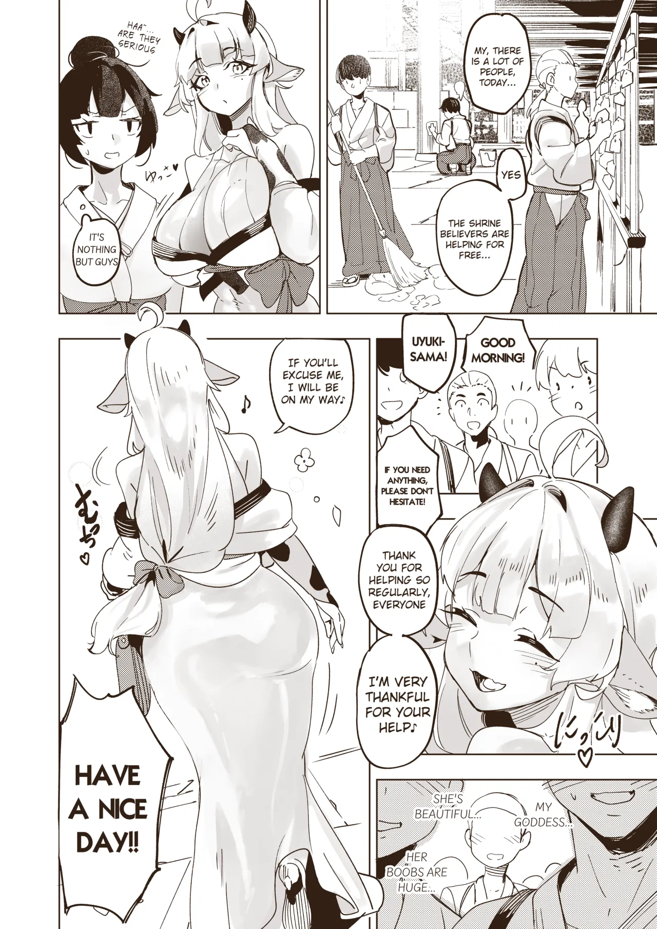 [Tamada Heijun] Kamiiki Gachi Akume KamiRepe Shichau Ura Massage-ten [English] [Digital] image number 29