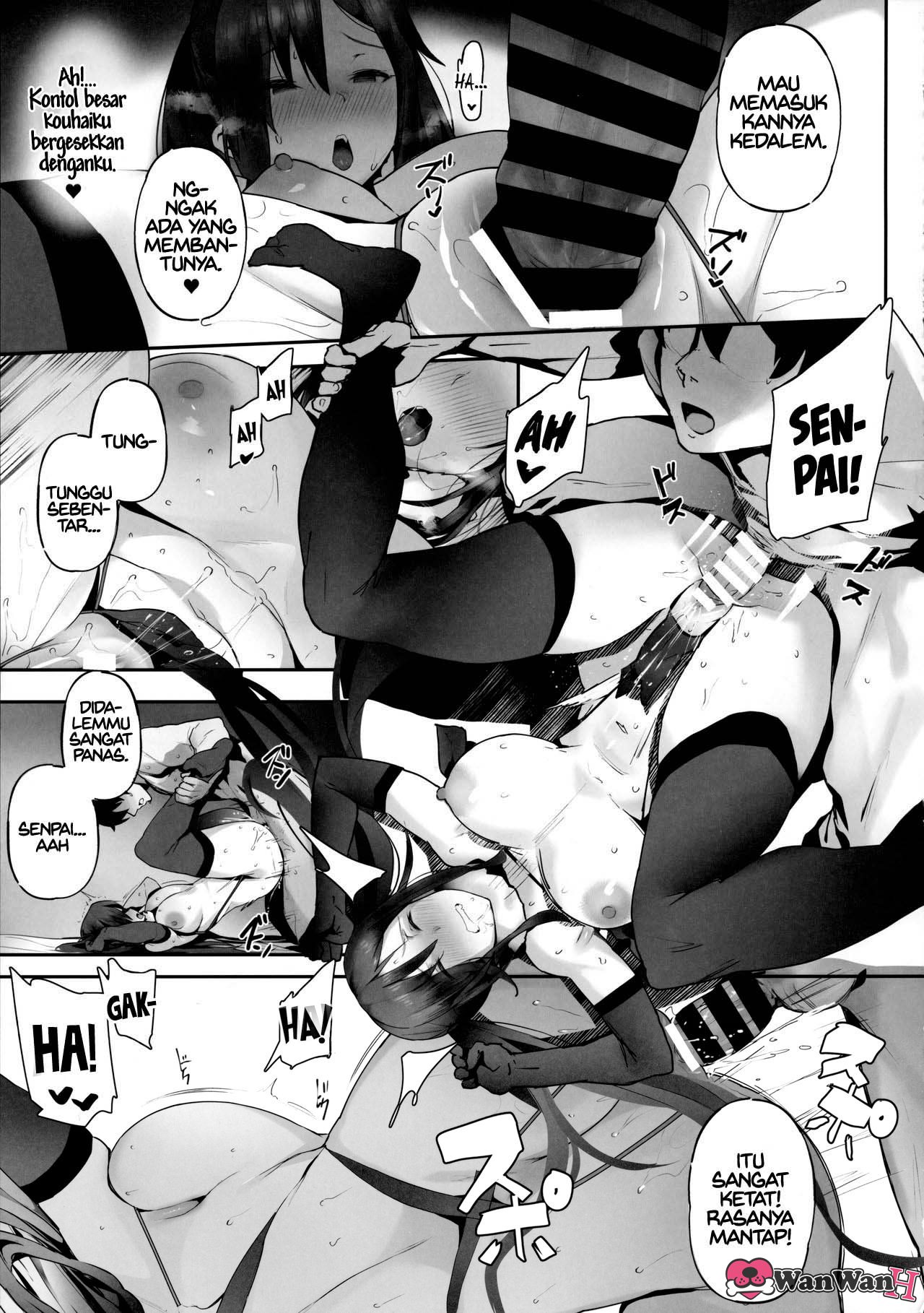 (C96) [kulmov_ (Kurowa)] Shouganai naa Kono Hentai Uzai Kouhai (Fate/Grand Order) [Bahasa Indonesia] image number 10