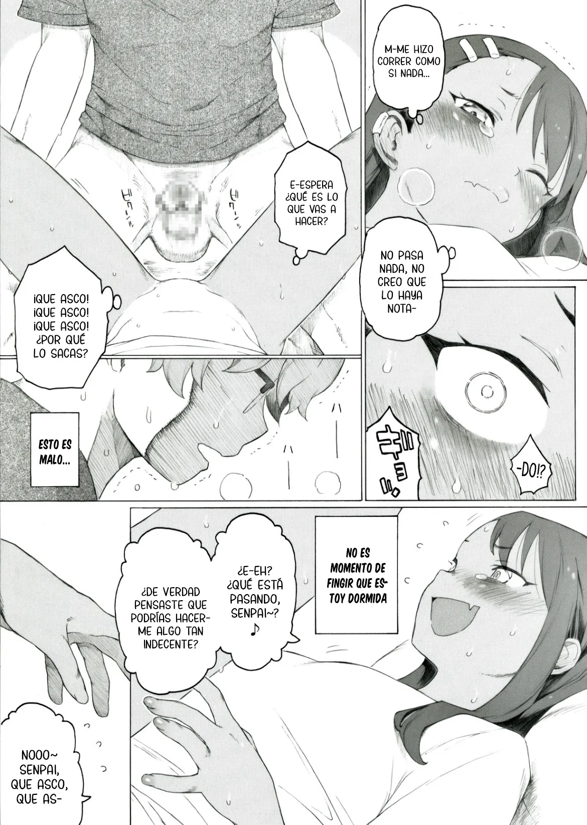 [Itano Chiharu] Ame no Hi ni Nagatoro-ka de Iroiro Atta You desu - Parece que ocurrió de todo en la casa de los Nagatoro en un día lluvioso (Ijiranaide, Nagatoro-san) [Spanish] [Traducciones necesarias] 画像番号 4