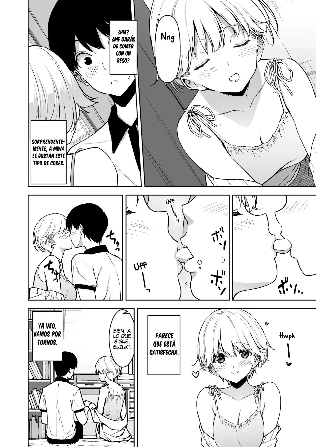 [Ura FMO (Fumio)] Binyuu no Kanojo ga Iru no ni Taisoubu no Bakunyuu ga Sasottekuru 3｜Tengo una novia con unos pechos preciosos, pero la chica con pechos grandes del club de gimnasia me está tentando 3 [Spanish] [Mr. farenhait] [Digital] numero di immagine  15