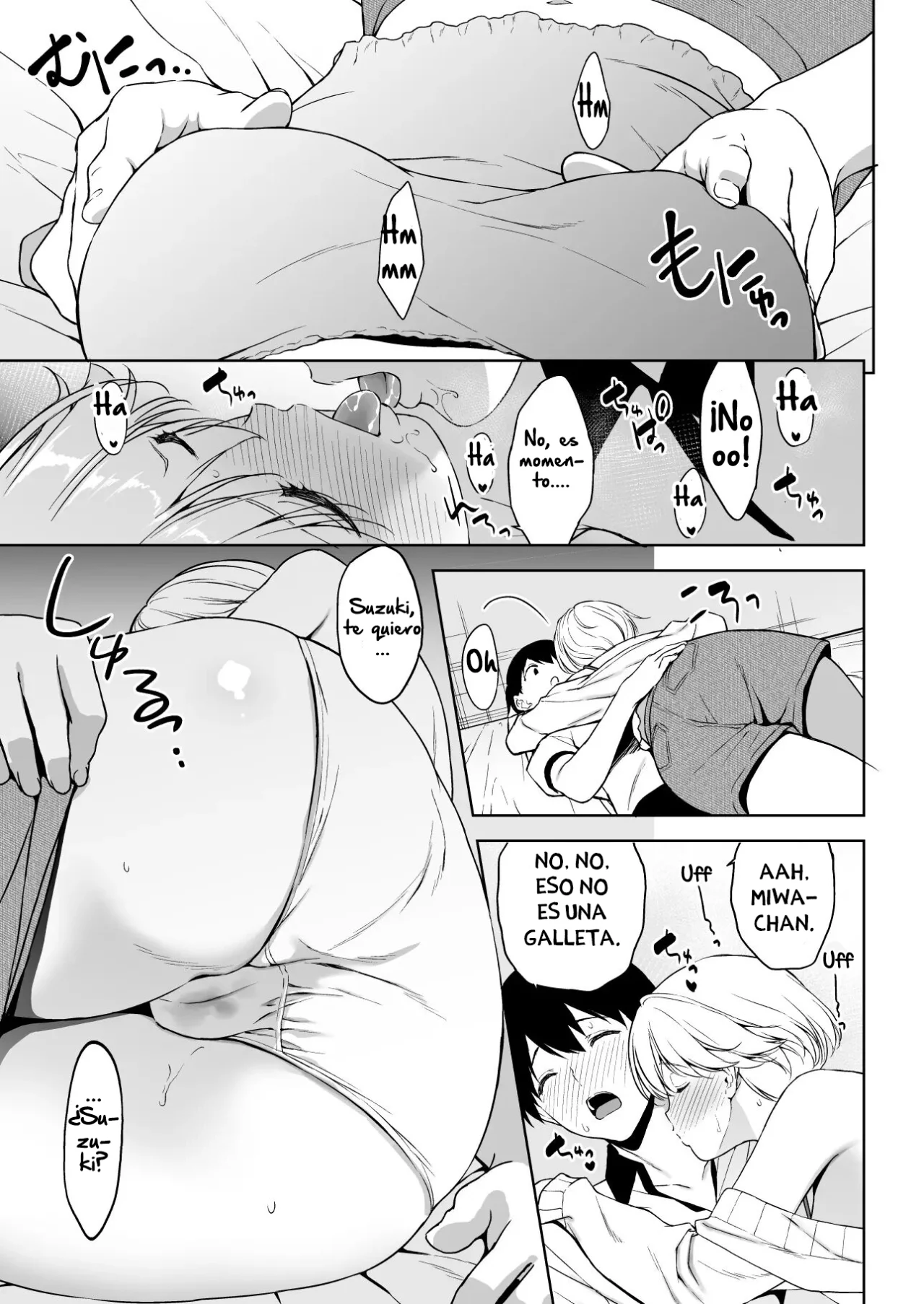 [Ura FMO (Fumio)] Binyuu no Kanojo ga Iru no ni Taisoubu no Bakunyuu ga Sasottekuru 3｜Tengo una novia con unos pechos preciosos, pero la chica con pechos grandes del club de gimnasia me está tentando 3 [Spanish] [Mr. farenhait] [Digital] numero di immagine  18