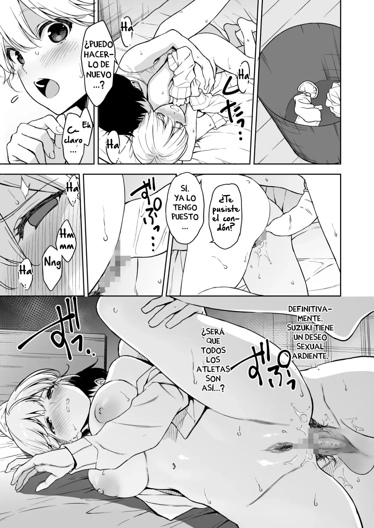 [Ura FMO (Fumio)] Binyuu no Kanojo ga Iru no ni Taisoubu no Bakunyuu ga Sasottekuru 3｜Tengo una novia con unos pechos preciosos, pero la chica con pechos grandes del club de gimnasia me está tentando 3 [Spanish] [Mr. farenhait] [Digital] numero di immagine  30