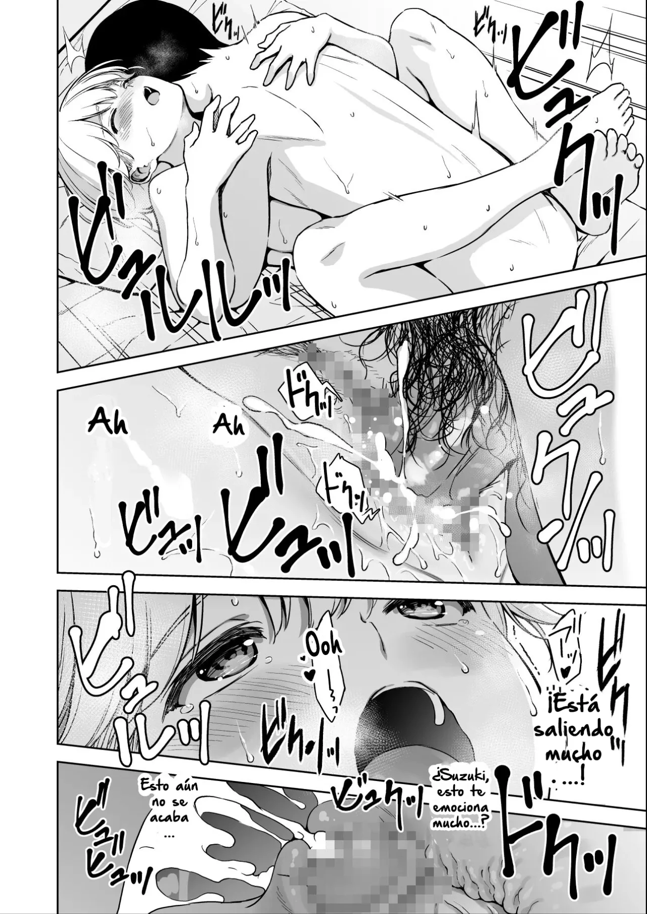 [Ura FMO (Fumio)] Binyuu no Kanojo ga Iru no ni Taisoubu no Bakunyuu ga Sasottekuru 3｜Tengo una novia con unos pechos preciosos, pero la chica con pechos grandes del club de gimnasia me está tentando 3 [Spanish] [Mr. farenhait] [Digital] numero di immagine  35