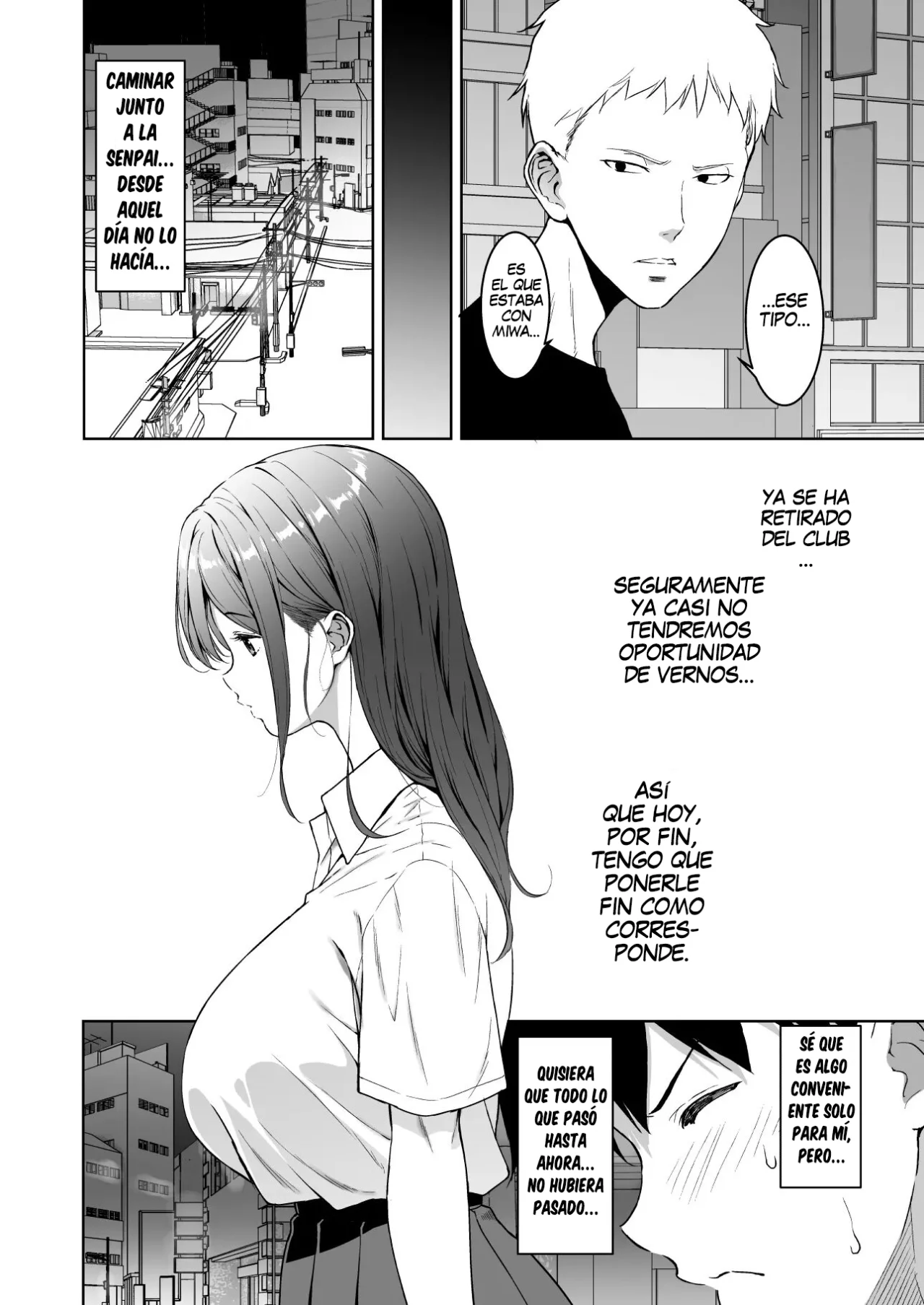 [Ura FMO (Fumio)] Binyuu no Kanojo ga Iru no ni Taisoubu no Bakunyuu ga Sasottekuru 3｜Tengo una novia con unos pechos preciosos, pero la chica con pechos grandes del club de gimnasia me está tentando 3 [Spanish] [Mr. farenhait] [Digital] numero di immagine  49