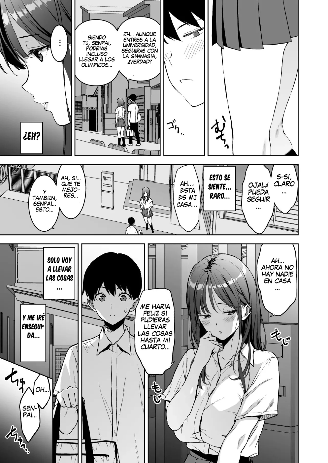 [Ura FMO (Fumio)] Binyuu no Kanojo ga Iru no ni Taisoubu no Bakunyuu ga Sasottekuru 3｜Tengo una novia con unos pechos preciosos, pero la chica con pechos grandes del club de gimnasia me está tentando 3 [Spanish] [Mr. farenhait] [Digital] numero di immagine  50