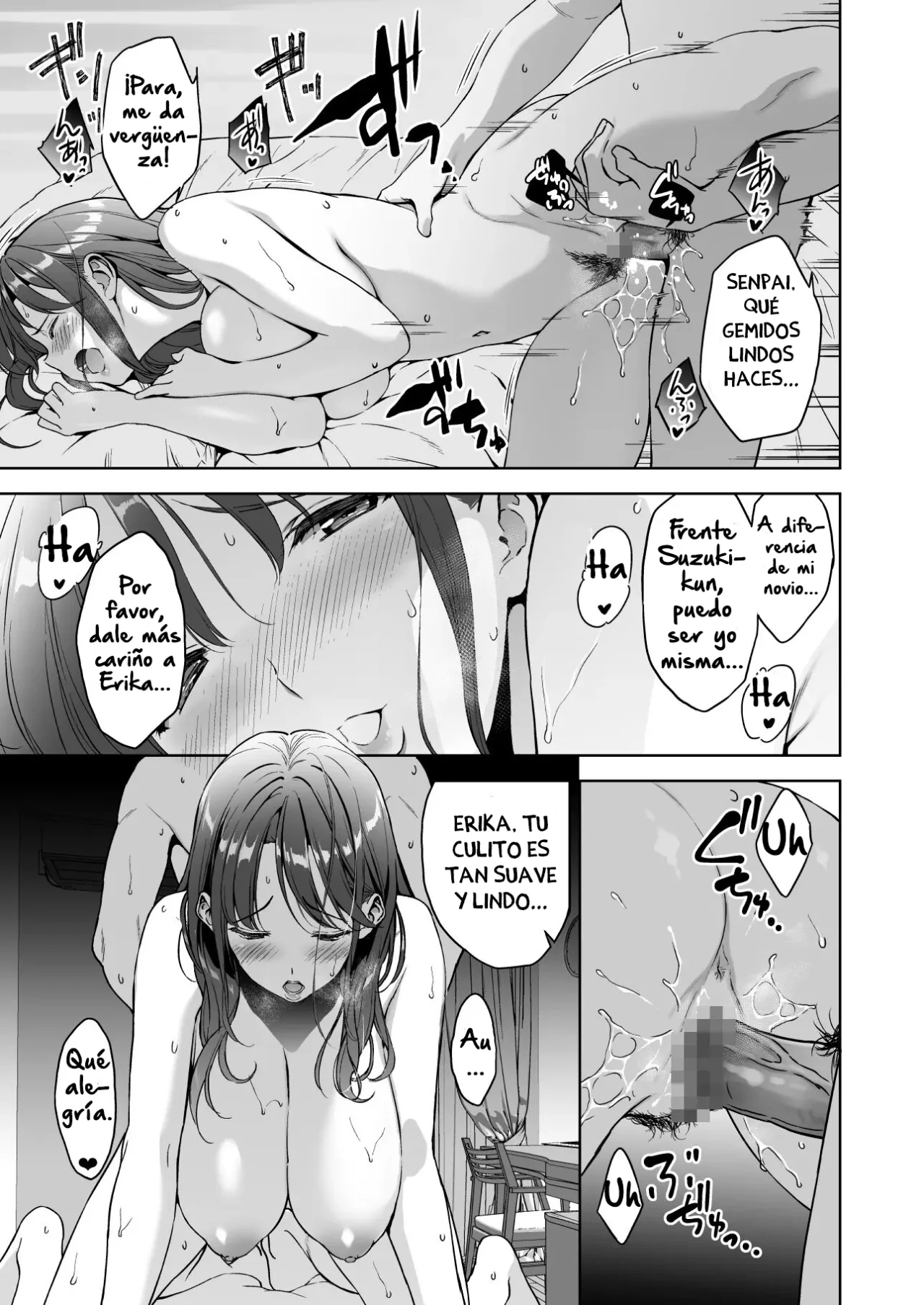 [Ura FMO (Fumio)] Binyuu no Kanojo ga Iru no ni Taisoubu no Bakunyuu ga Sasottekuru 3｜Tengo una novia con unos pechos preciosos, pero la chica con pechos grandes del club de gimnasia me está tentando 3 [Spanish] [Mr. farenhait] [Digital] numero di immagine  76