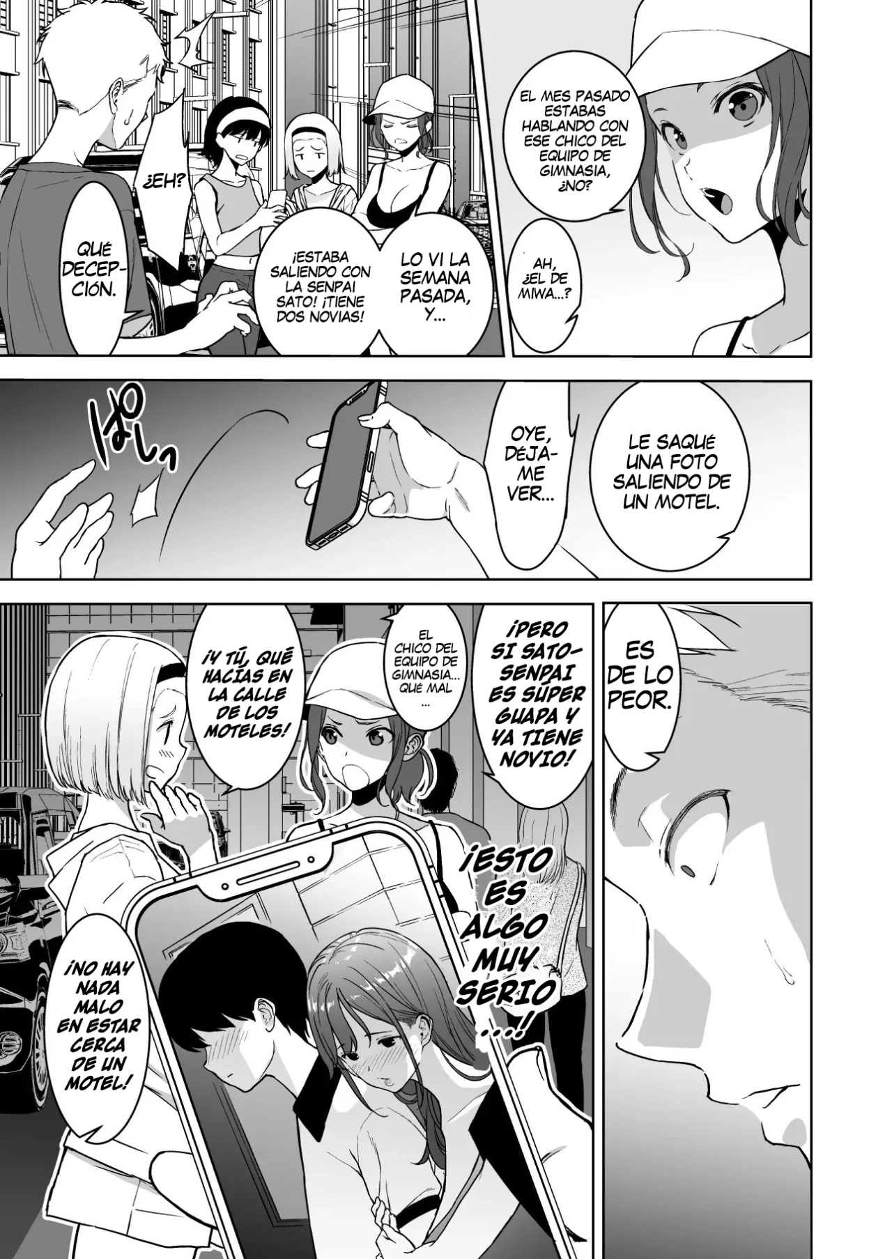 [Ura FMO (Fumio)] Binyuu no Kanojo ga Iru no ni Taisoubu no Bakunyuu ga Sasottekuru 3｜Tengo una novia con unos pechos preciosos, pero la chica con pechos grandes del club de gimnasia me está tentando 3 [Spanish] [Mr. farenhait] [Digital] numero di immagine  82