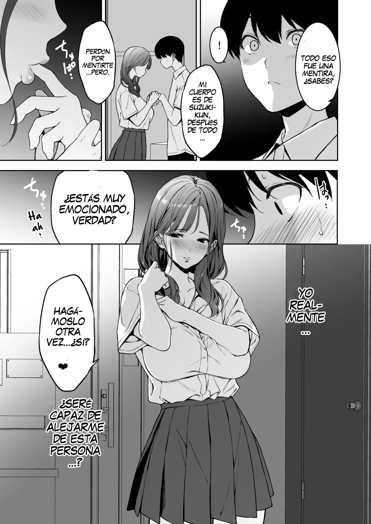 [Ura FMO (Fumio)] Binyuu no Kanojo ga Iru no ni Taisoubu no Bakunyuu ga Sasottekuru 3｜Tengo una novia con unos pechos preciosos, pero la chica con pechos grandes del club de gimnasia me está tentando 3 [Spanish] [Mr. farenhait] [Digital] numero di immagine  84