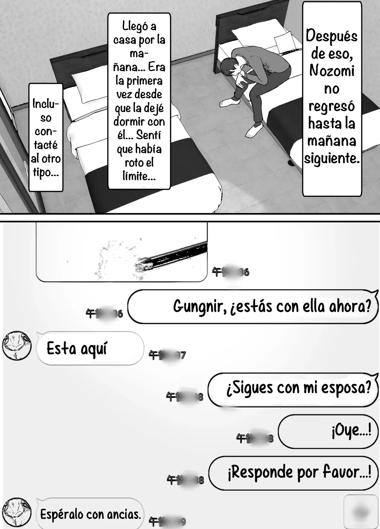 [Baketsu Purin] Netorase no Koukai tte Osoi Mitai yo？2｜¿El Arrepentimiento Por Ser Cornudo Llega Demasiado Tarde？2 [Spanish] [La Legión Fantasma] 이미지 번호 21