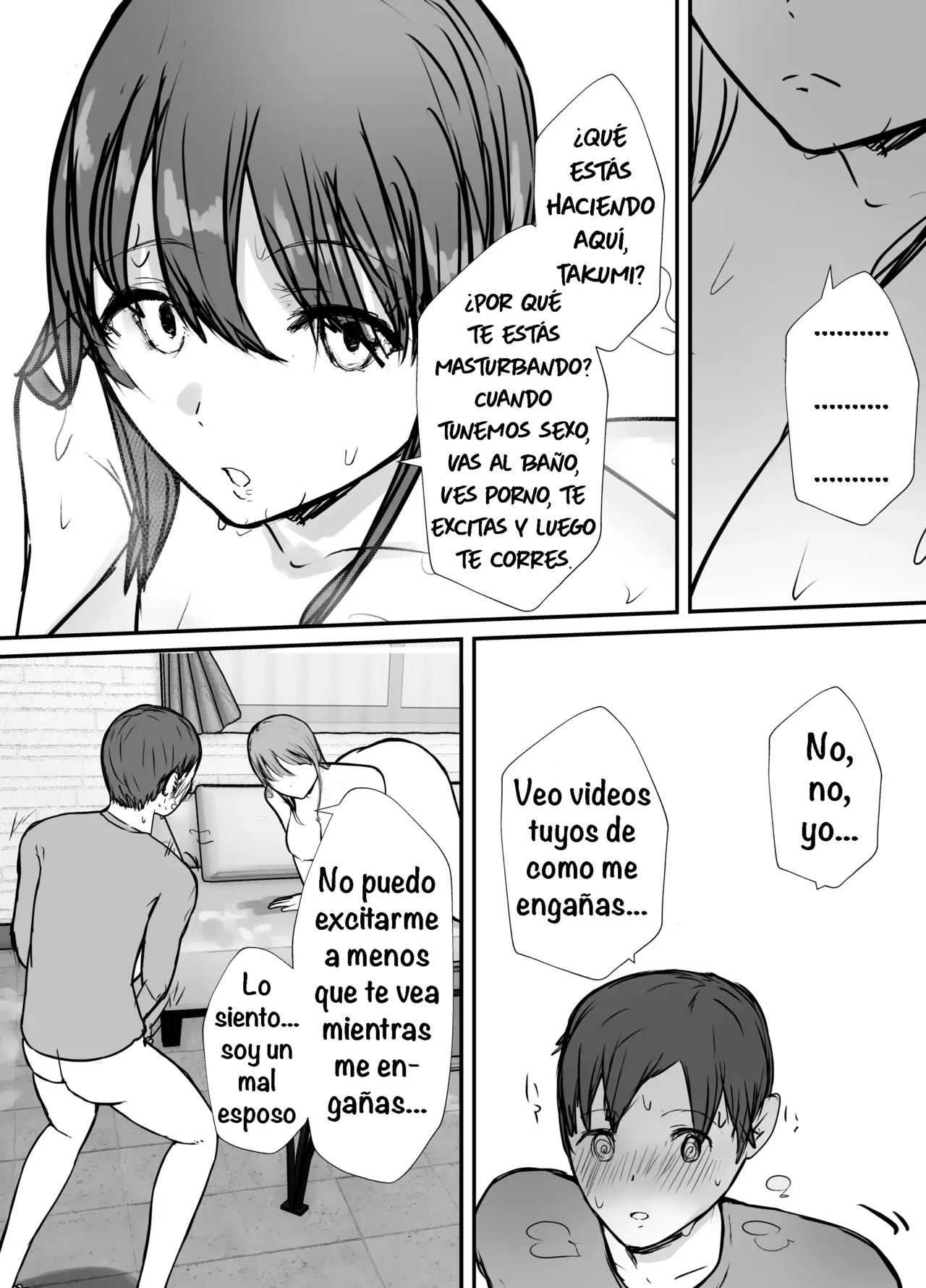 [Baketsu Purin] Netorase no Koukai tte Osoi Mitai yo？2｜¿El Arrepentimiento Por Ser Cornudo Llega Demasiado Tarde？2 [Spanish] [La Legión Fantasma] 이미지 번호 47