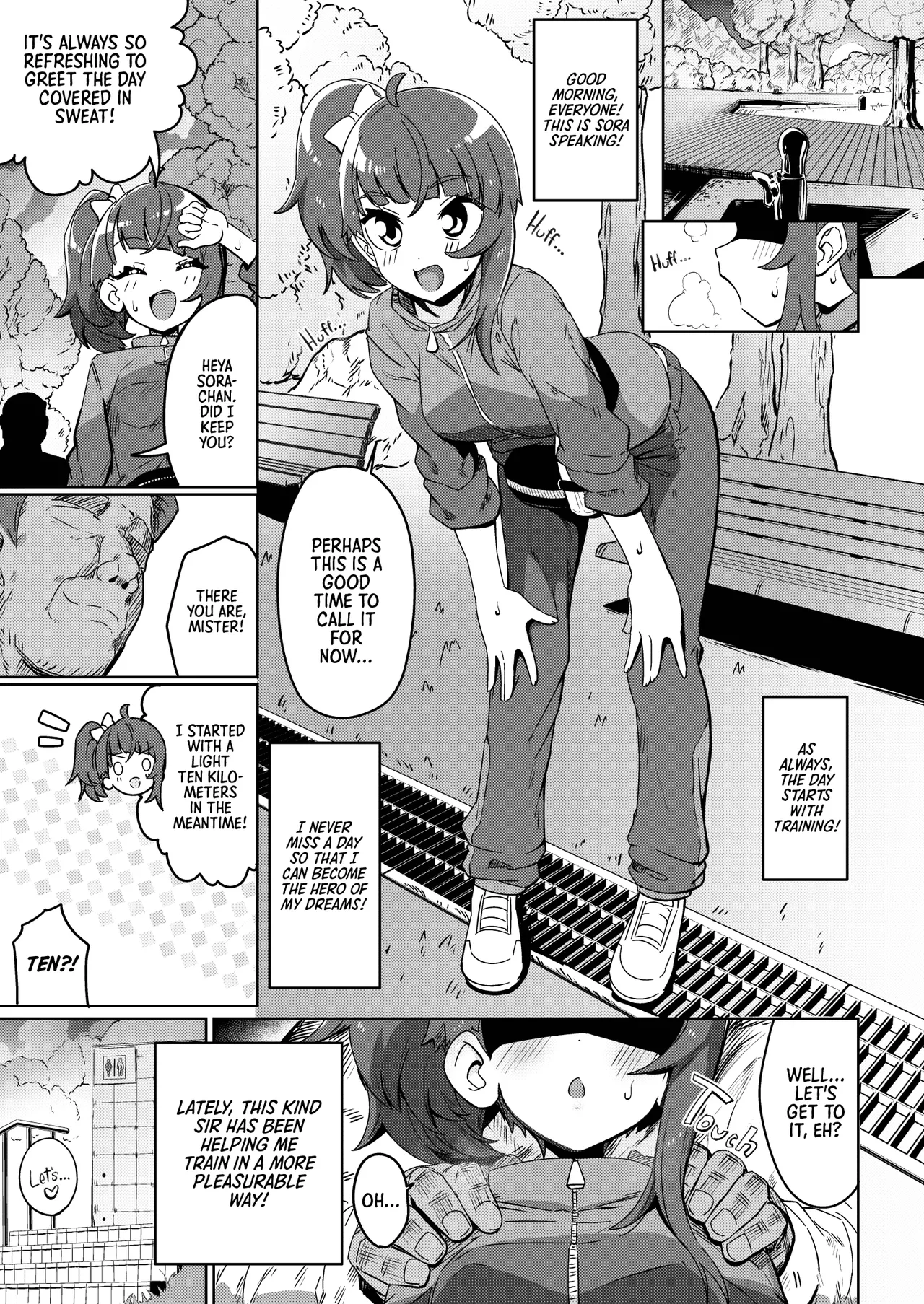 [Mannen Dokodoko Dondodoko (Tottotonero Tarou.)] Sora Damasare-ru | Sora's Being Bamboozled 2 (Hirogaru Sky! Precure) [English] [Digital] image number 2