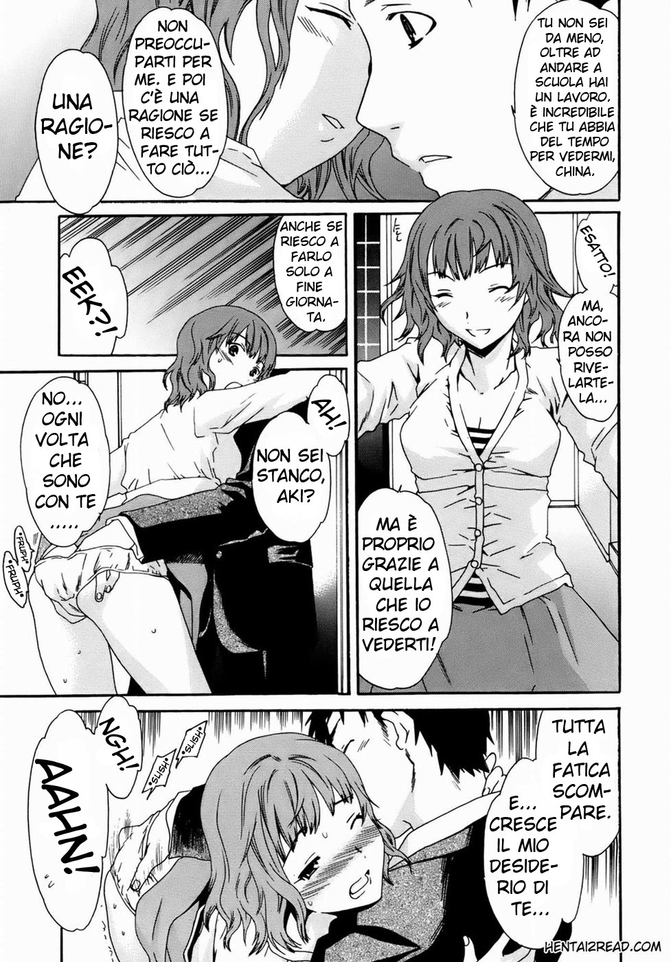 [Cuvie] Happy People (Kanojo no Bitai) [Italian] [Hentai Fantasy] [Decensored] image number 3