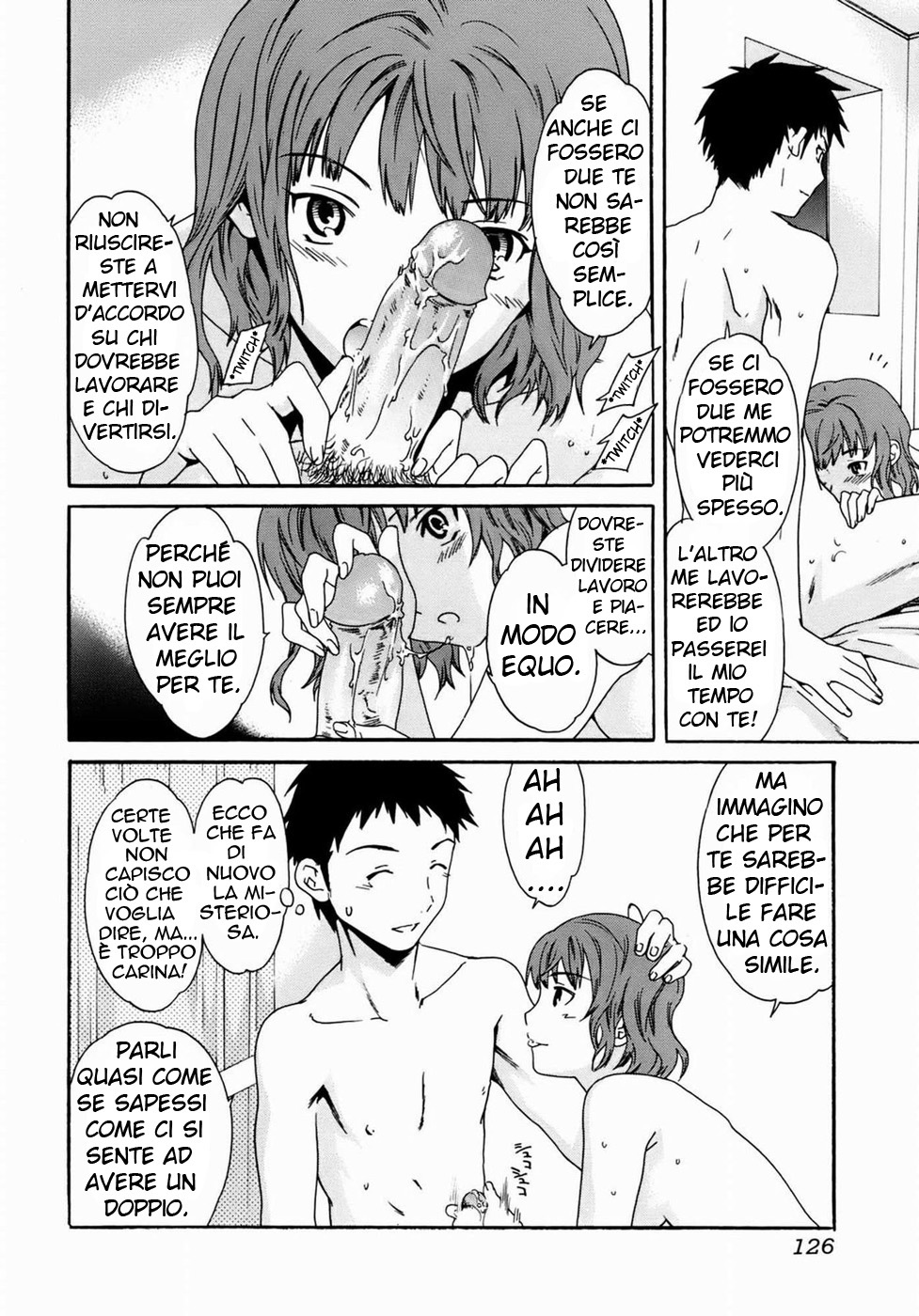 [Cuvie] Happy People (Kanojo no Bitai) [Italian] [Hentai Fantasy] [Decensored] image number 6