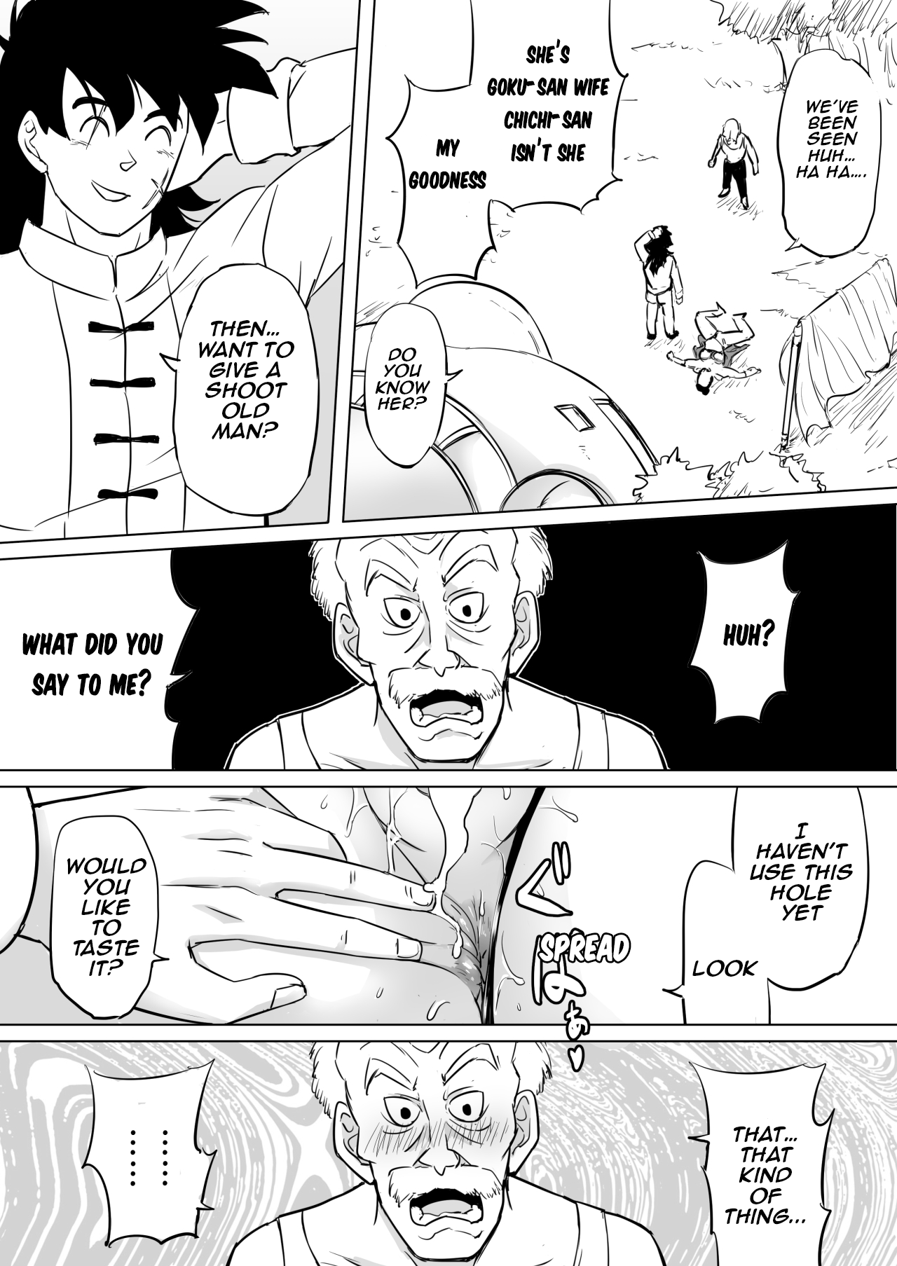 Special Training With Dumb House Wife (Dragon Ball Super) image number 22