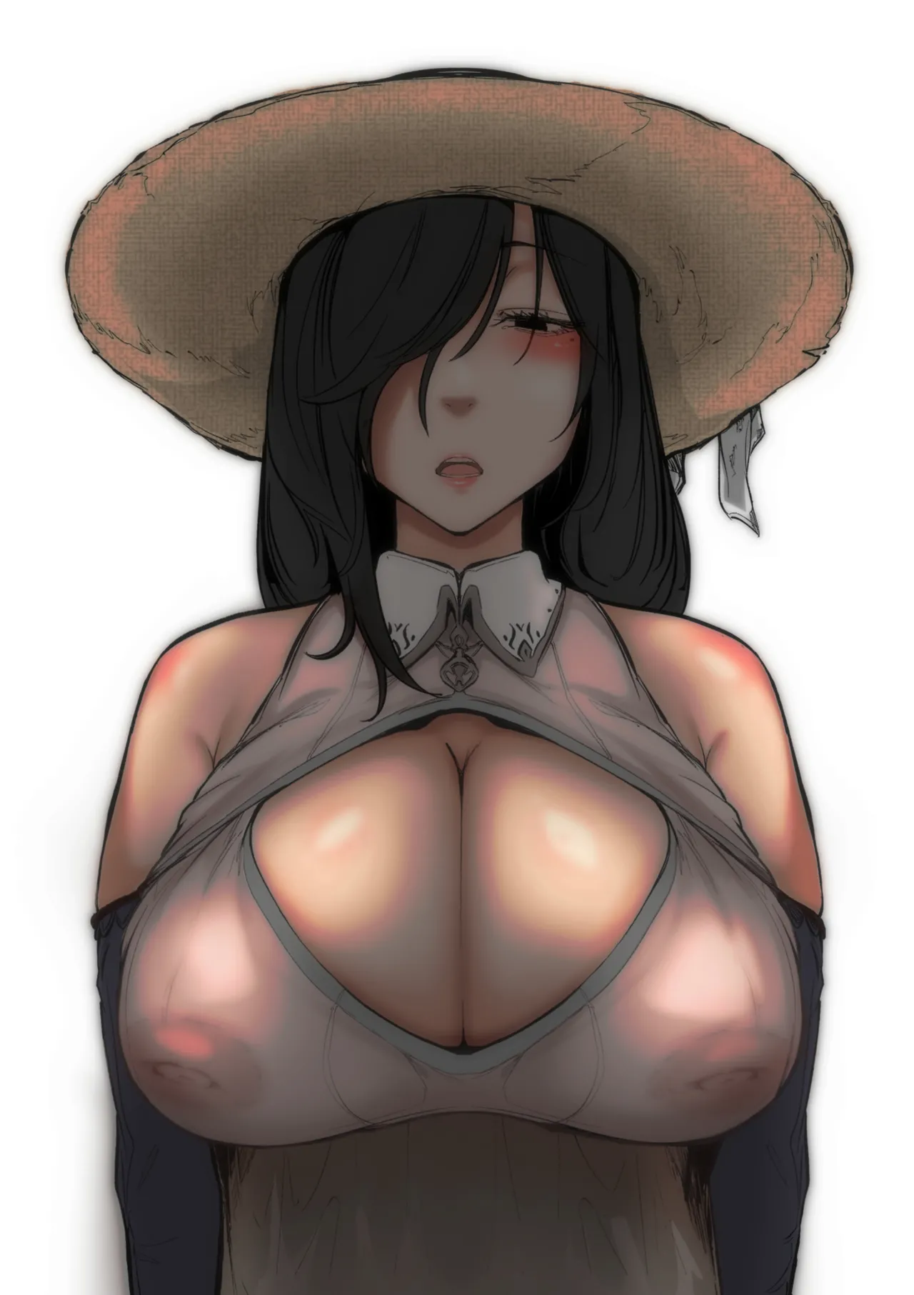 [HIDARIkiki (Kizuki Rei)] Hasshaku-sama - Deai to Sakushu | Hachishaku-Sama - The Encounter and the Drain [English] [Sonarin迫] image number 33