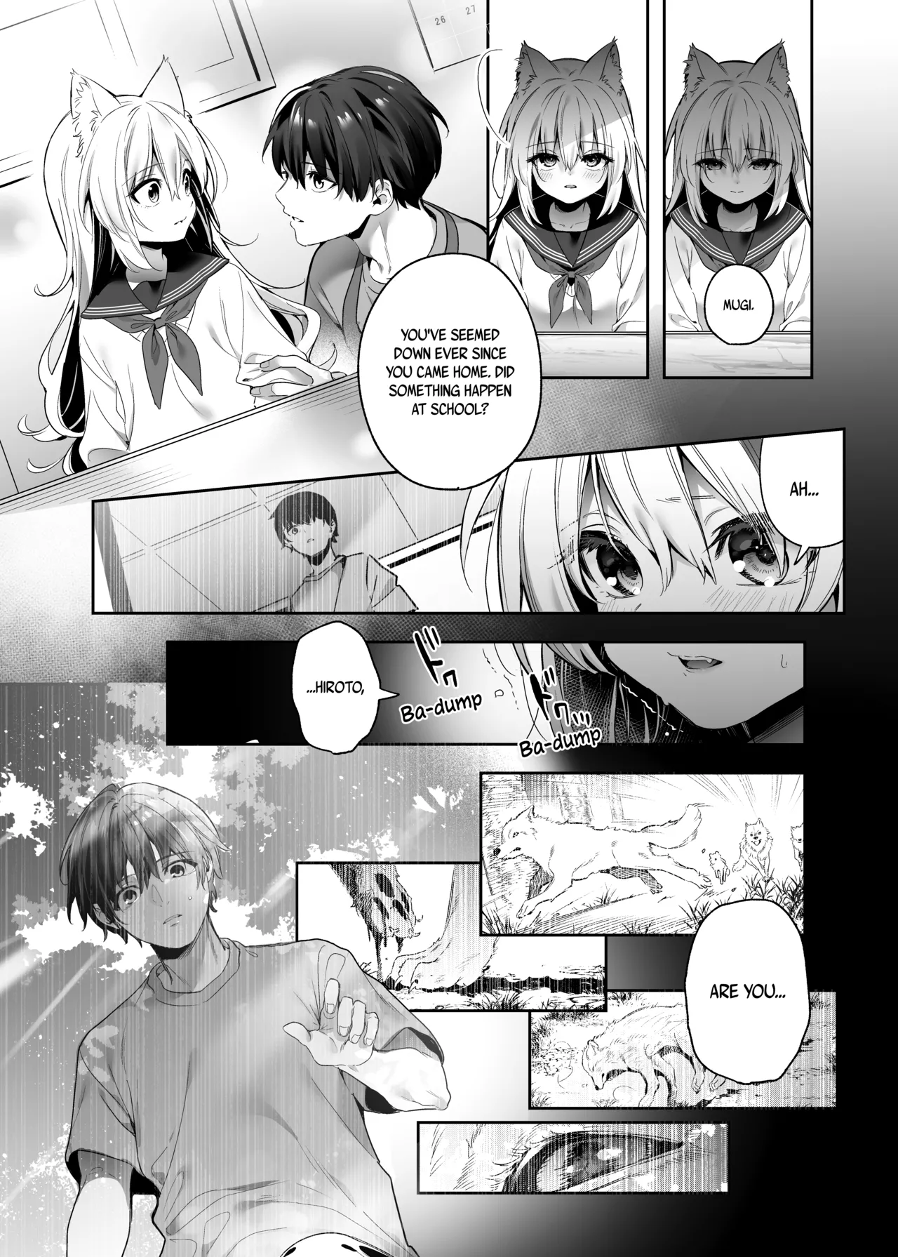 [Ringo no Naru Ki (Kise Itsuki)] Mugi no Ongaeshi -Gakuseihen- | Mugi's Repayment -Student Arc- [English] [Vivid Rabbit Translation] [Decensored] [Digital] image number 12