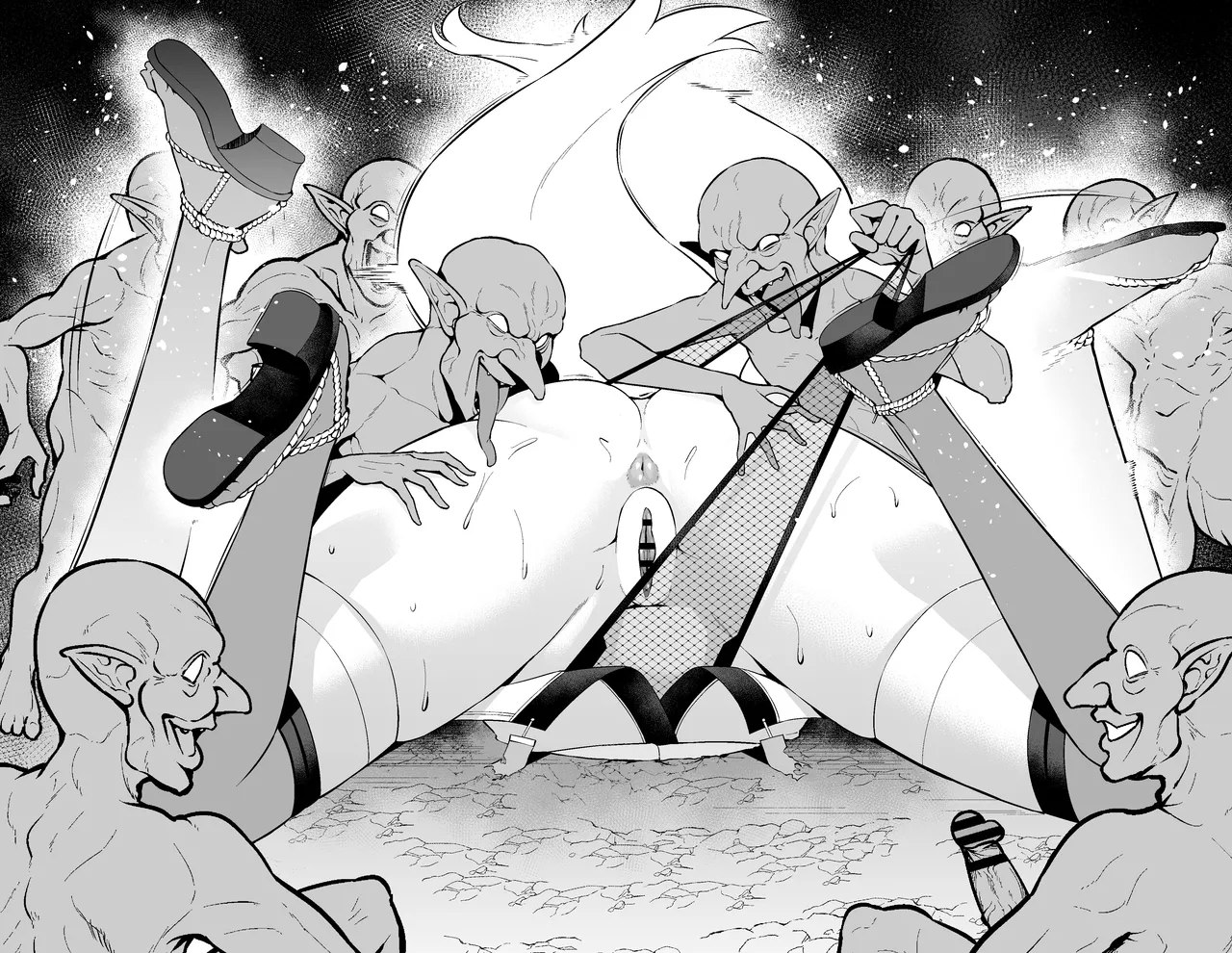 [あんこまん] 狐鳴紺子郎、ゴブリン退治任務を思い出す…❤ [Chinese] [黎欧出资汉化] image number 16