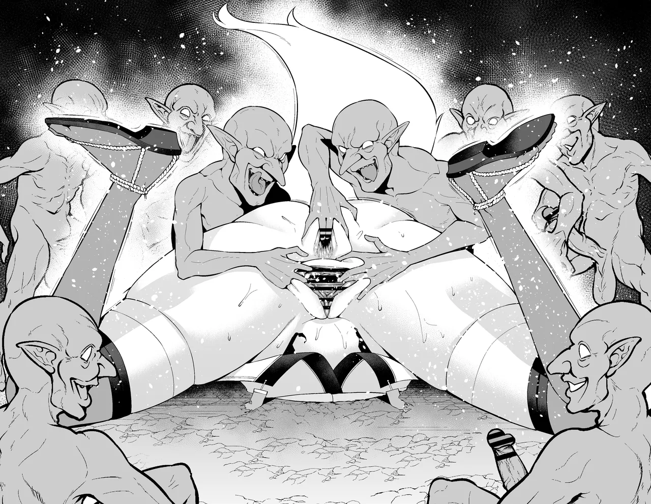 [あんこまん] 狐鳴紺子郎、ゴブリン退治任務を思い出す…❤ [Chinese] [黎欧出资汉化] image number 18