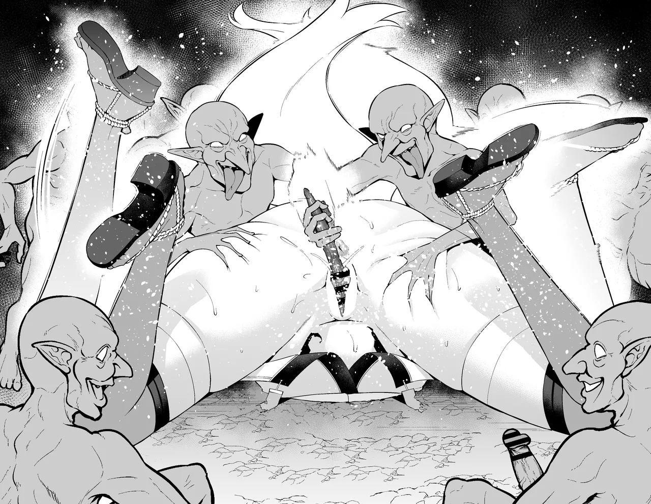 [あんこまん] 狐鳴紺子郎、ゴブリン退治任務を思い出す…❤ [Chinese] [黎欧出资汉化] image number 20