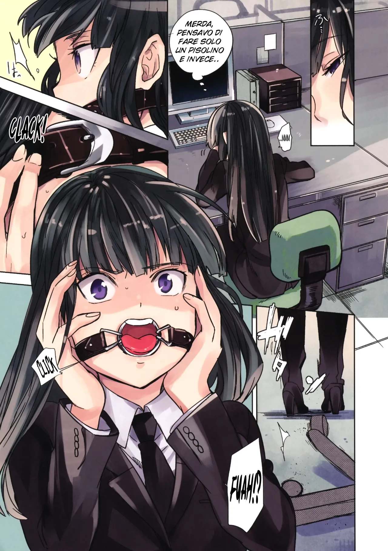 (C80) [goo-paaa (ocha)] Leather face (DARKER THAN BLACK) [Italian] 画像番号 5