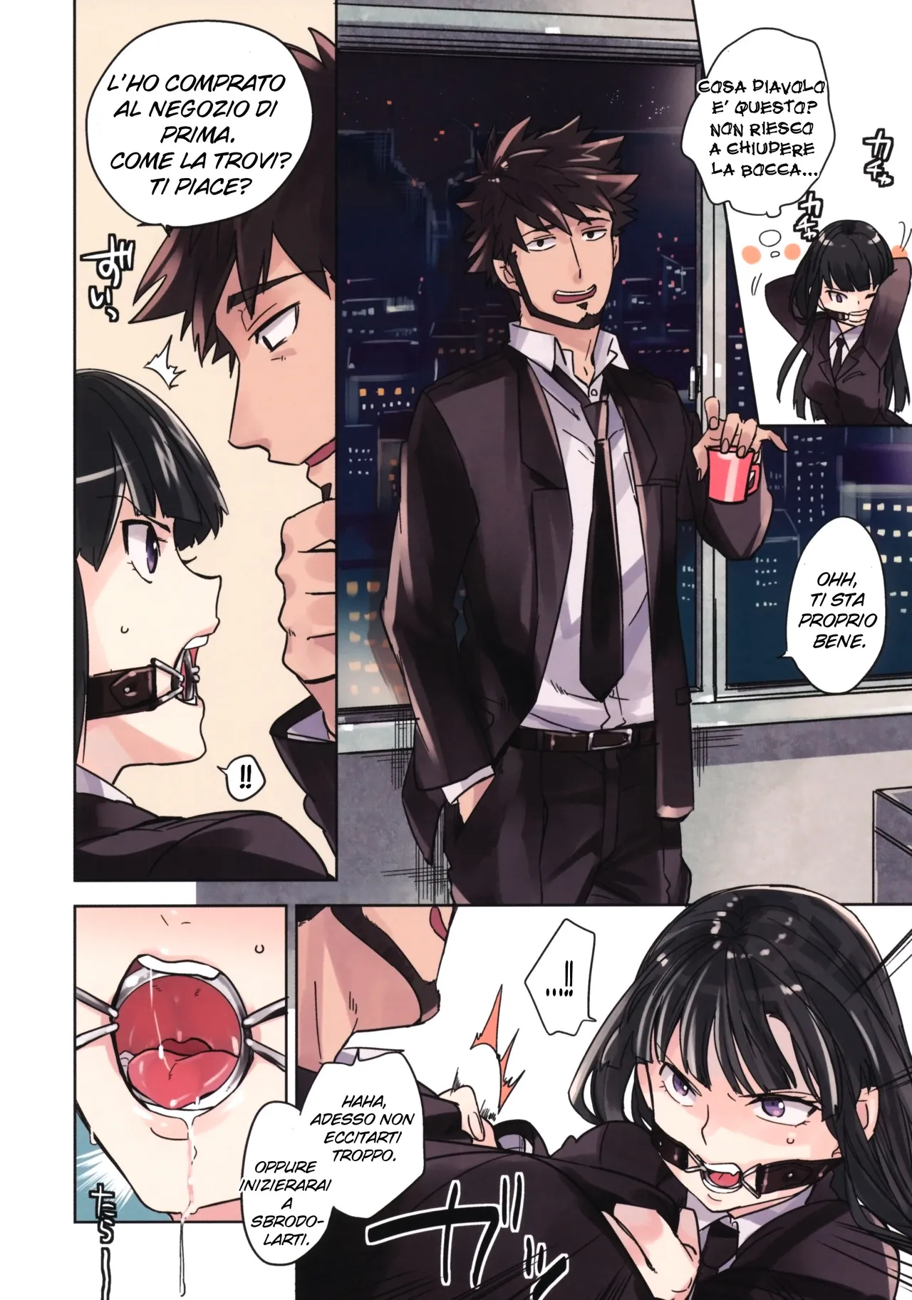 (C80) [goo-paaa (ocha)] Leather face (DARKER THAN BLACK) [Italian] 画像番号 6