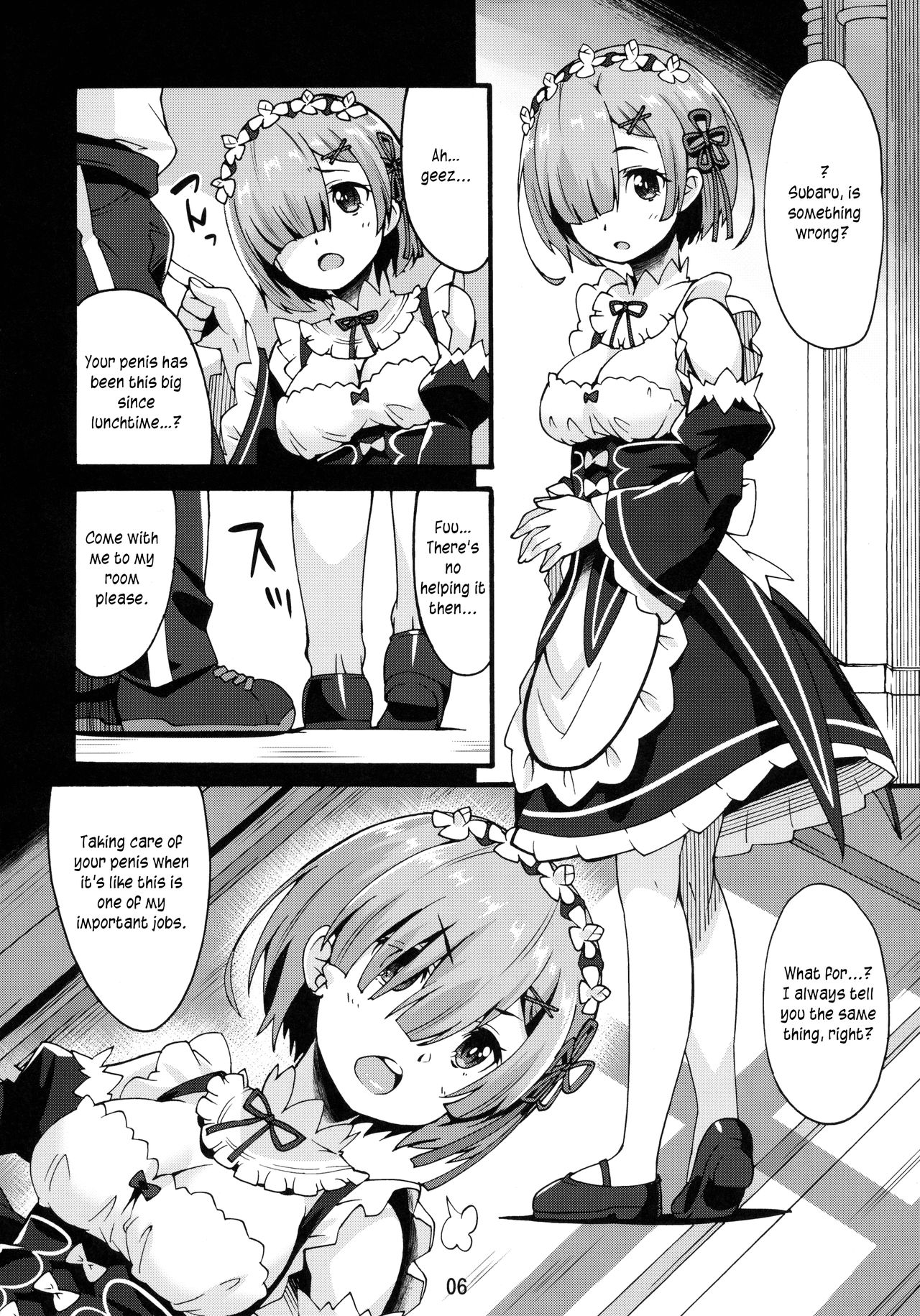 (C91) [Makuu Gundan (Shinozuka Atsuto)] Rem no Hitori Asobi | Rem’s Playing by Herself (Re:Zero Kara Hajimeru Isekai Seikatsu) [English] {Awesome Sauce} image number 5