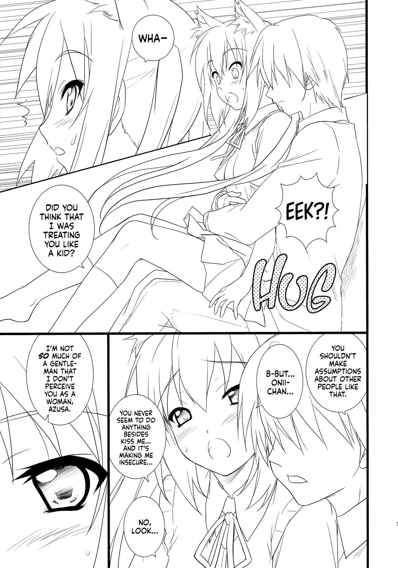 (C76) [Heaven's Gate (Andou Tomoya)] Neko Biyori -Nakano Azusa- ー Catty With a Chance of Love -Nakano Azusa- (K-ON!) [English] [head empty] image number 12