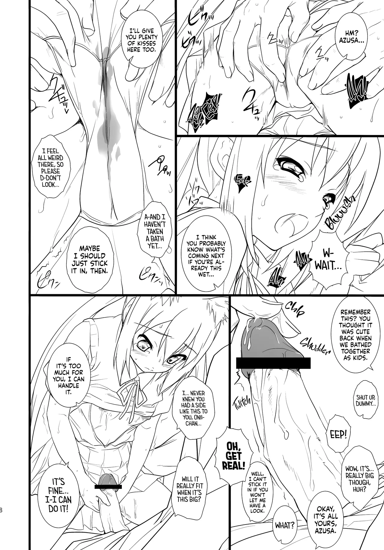 (C76) [Heaven's Gate (Andou Tomoya)] Neko Biyori -Nakano Azusa- ー Catty With a Chance of Love -Nakano Azusa- (K-ON!) [English] [head empty] image number 17