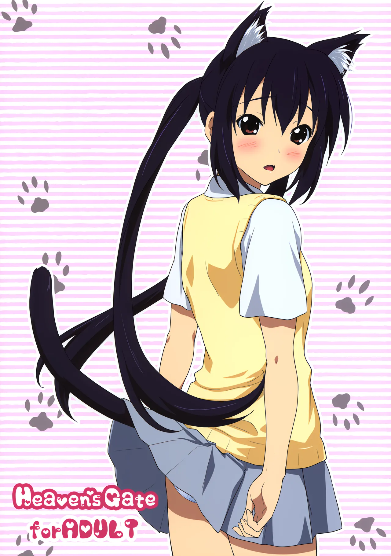 (C76) [Heaven's Gate (Andou Tomoya)] Neko Biyori -Nakano Azusa- (K-ON!) [Textless] numero di immagine  1