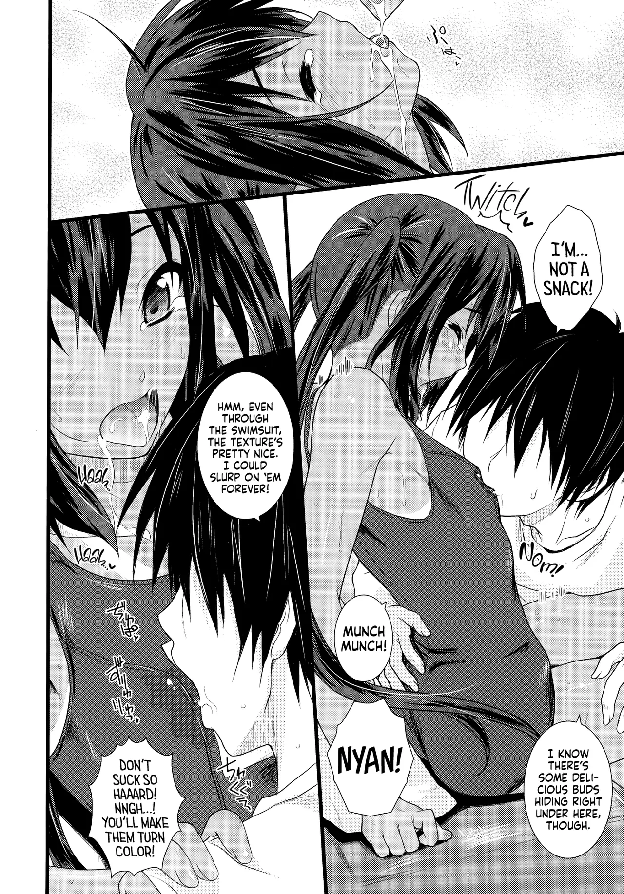 (COMIC1☆4) [Heaven's Gate (Andou Tomoya)] Kongari Musume Nakano Azusa ー Sunkissed -Nakano Azusa- (K-ON!) [English] [head empty] image number 7