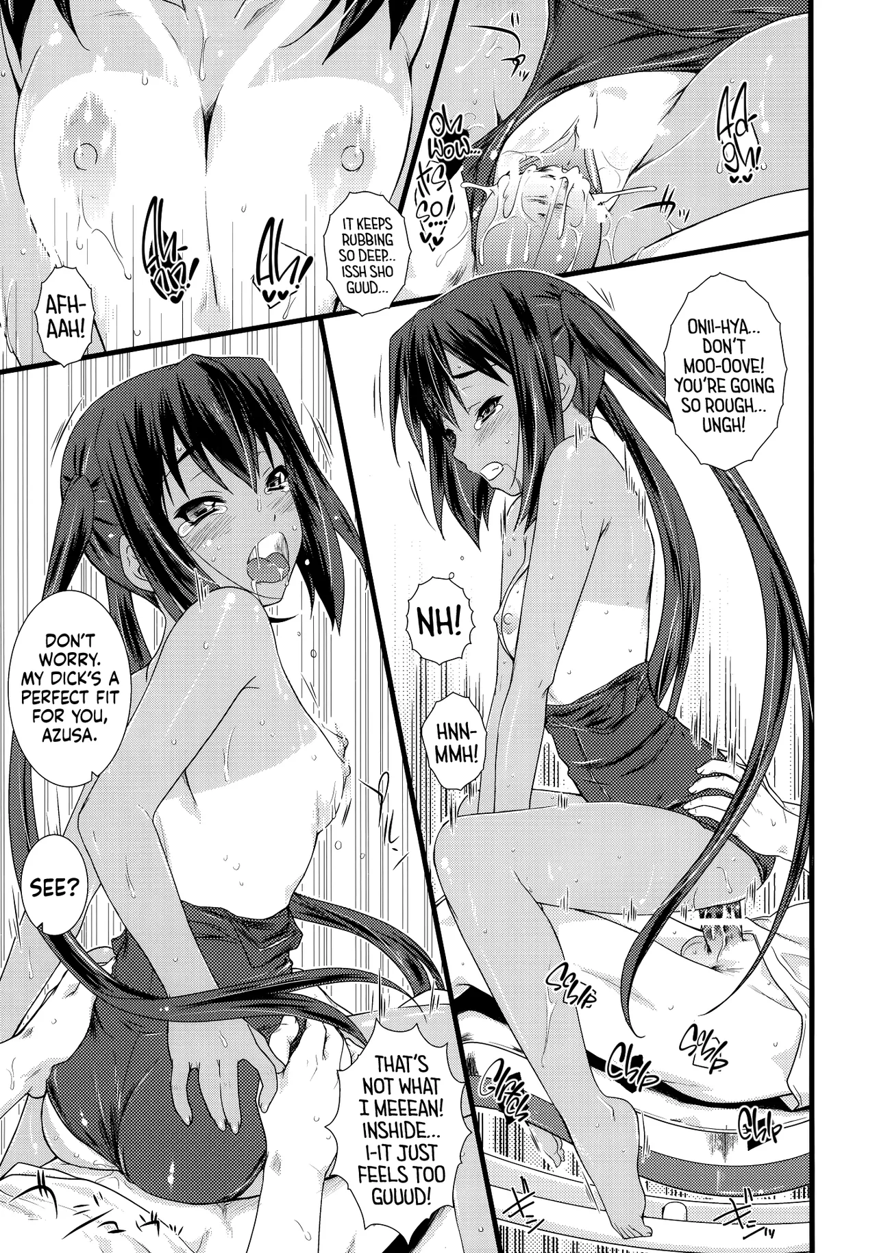 (COMIC1☆4) [Heaven's Gate (Andou Tomoya)] Kongari Musume Nakano Azusa ー Sunkissed -Nakano Azusa- (K-ON!) [English] [head empty] image number 26