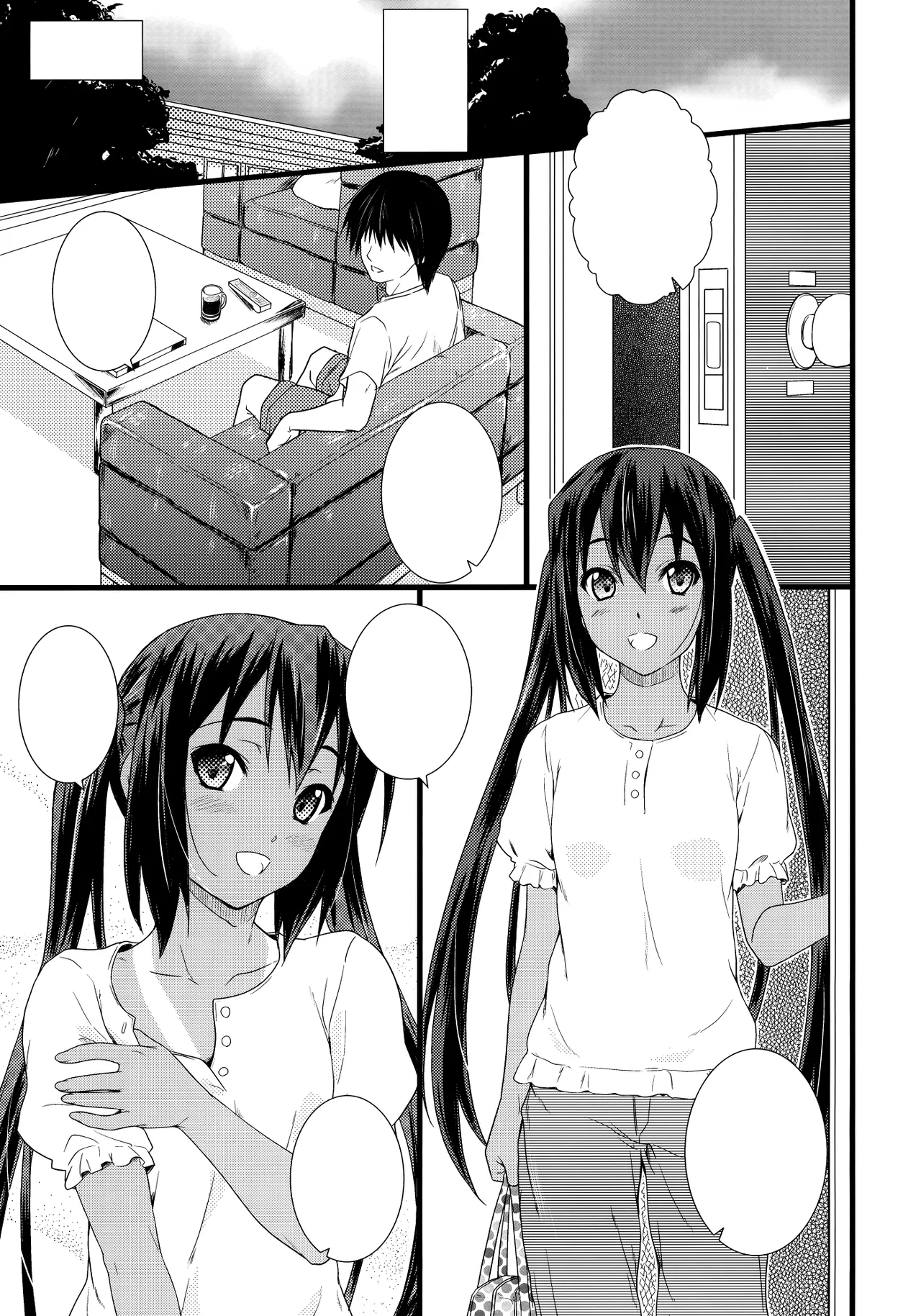 (COMIC1☆4) [Heaven's Gate (Andou Tomoya)] Kongari Musume Nakano Azusa (K-ON!) [Textless] numero di immagine  2