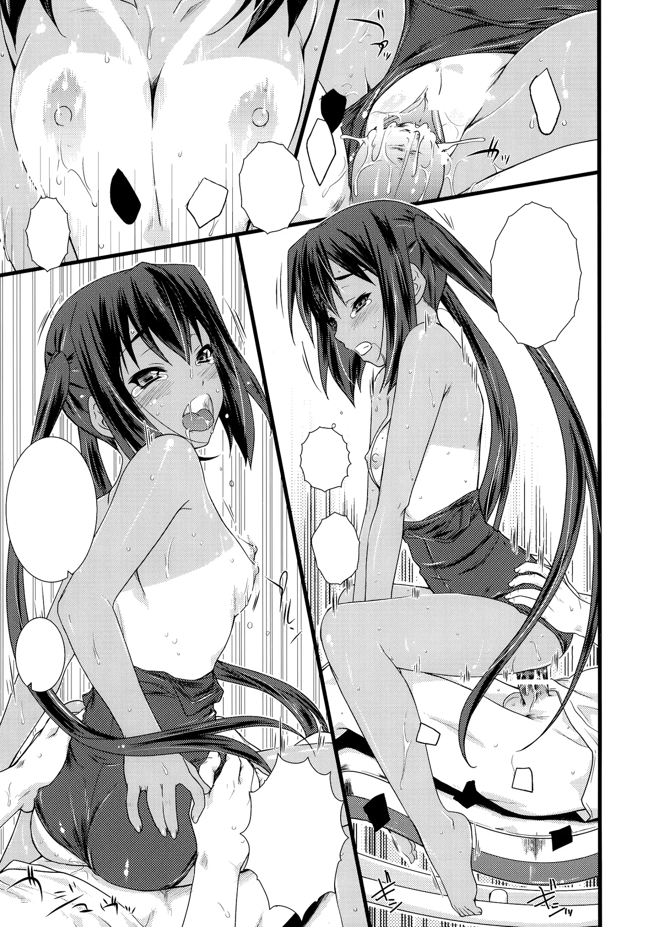 (COMIC1☆4) [Heaven's Gate (Andou Tomoya)] Kongari Musume Nakano Azusa (K-ON!) [Textless] numero di immagine  26