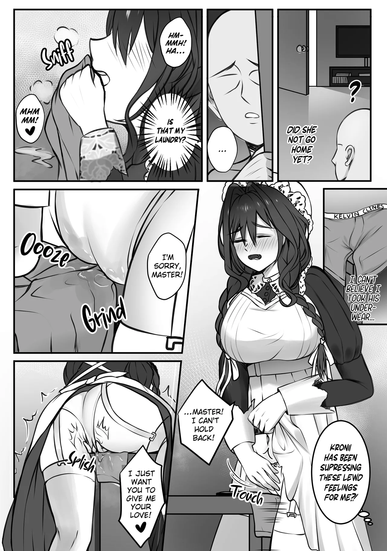[BruLee] Maid 4 Love (Ouro Kronii) [English] imagen número 5