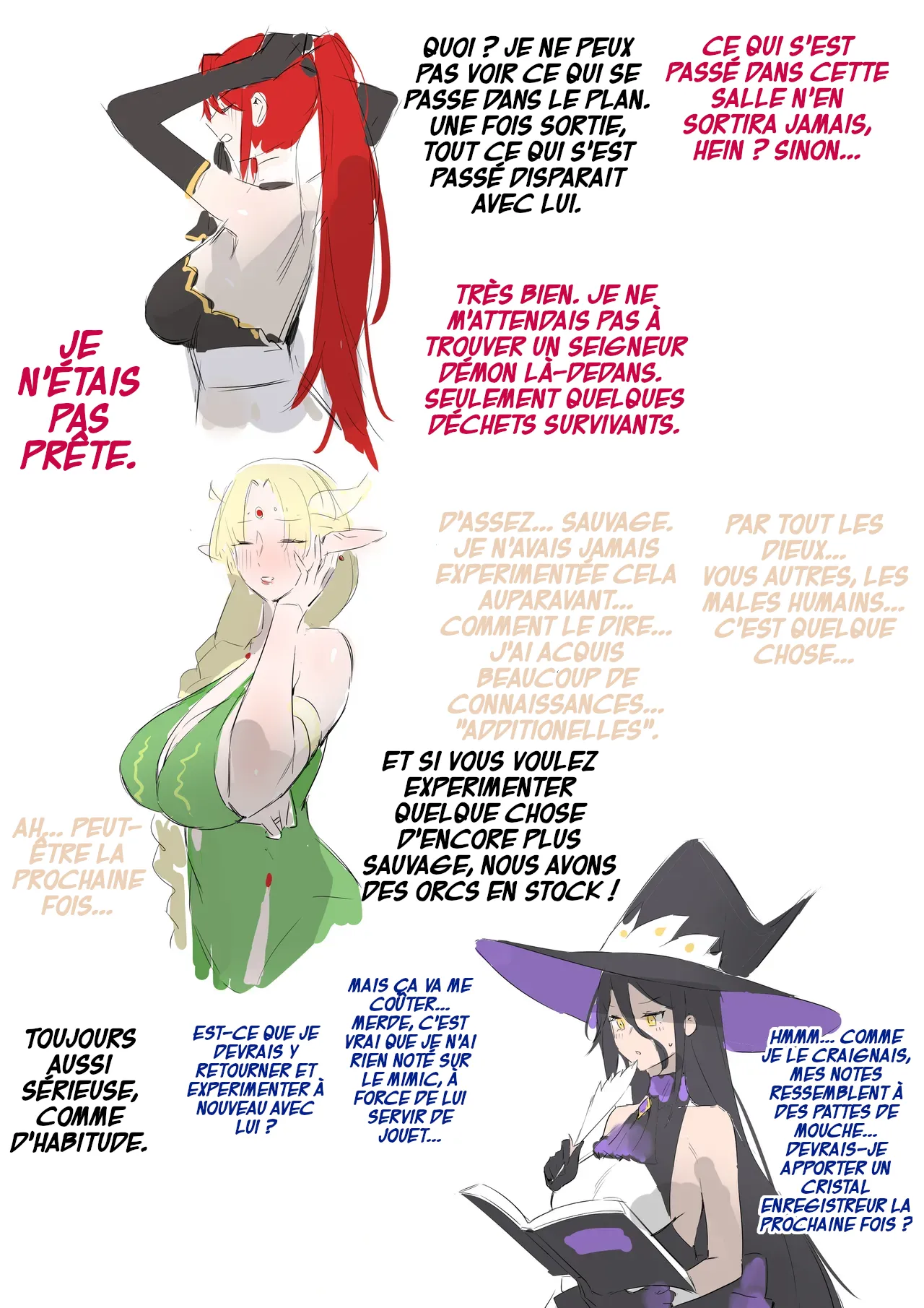 [dawalixi] 战败体验馆2 | Là où elles peuvent goûter la défaite 2 [French] image number 21