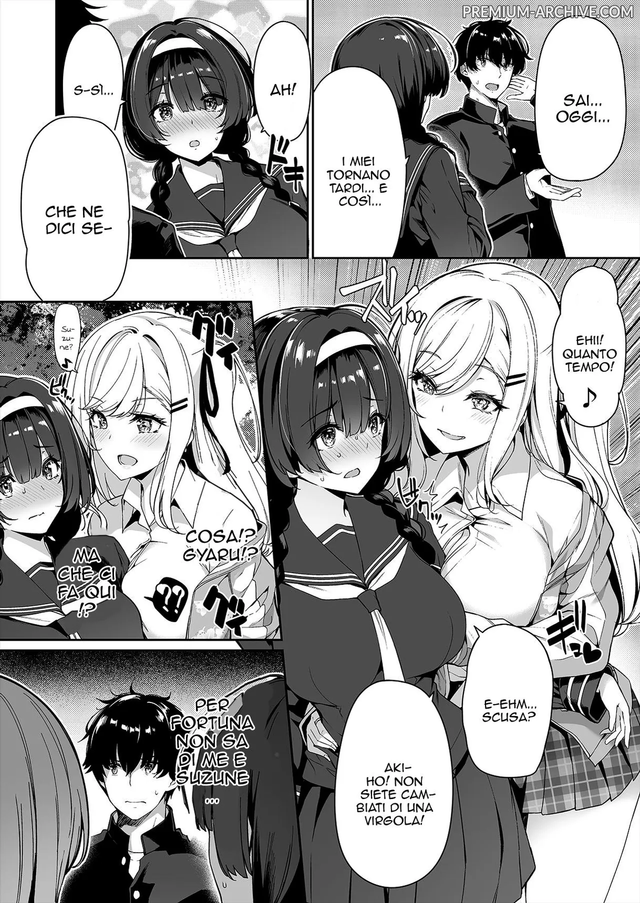 [Bottle Ship Bottler (Kazakura)] InCha Couple ga You Gal-tachi to SEX Training Suru Hanashi 1-3 | Scuola di sesso 1-3 [Italian] 图片编号 3