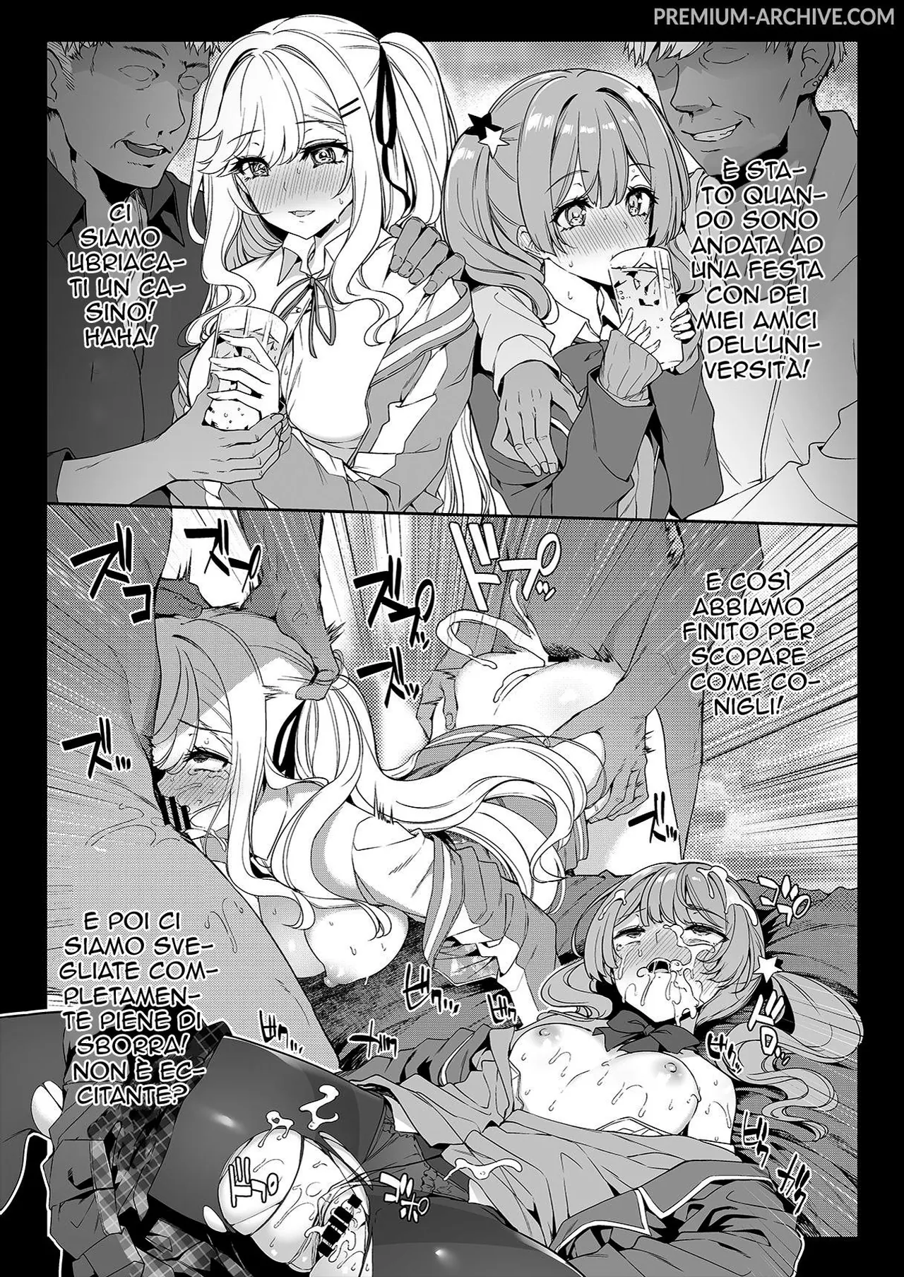 [Bottle Ship Bottler (Kazakura)] InCha Couple ga You Gal-tachi to SEX Training Suru Hanashi 1-3 | Scuola di sesso 1-3 [Italian] 图片编号 8