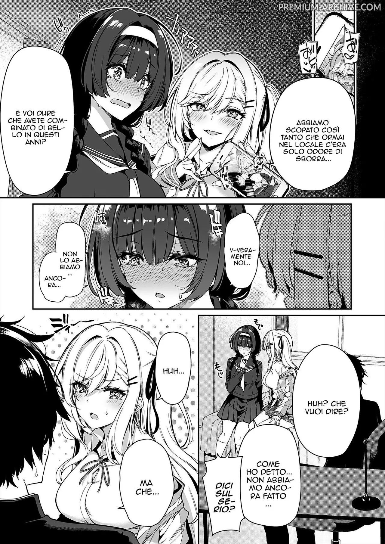 [Bottle Ship Bottler (Kazakura)] InCha Couple ga You Gal-tachi to SEX Training Suru Hanashi 1-3 | Scuola di sesso 1-3 [Italian] 图片编号 10