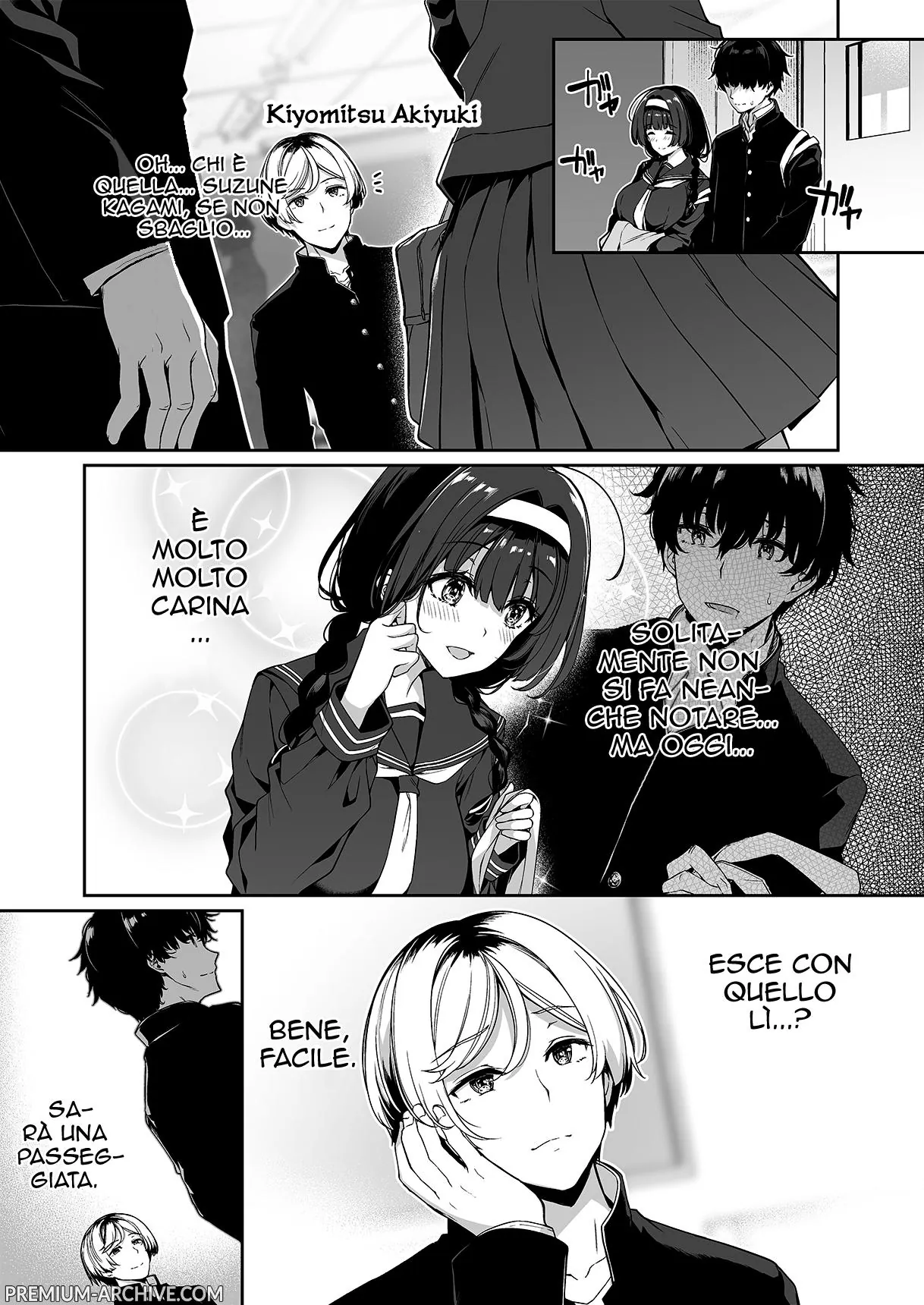 [Bottle Ship Bottler (Kazakura)] InCha Couple ga You Gal-tachi to SEX Training Suru Hanashi 1-3 | Scuola di sesso 1-3 [Italian] 图片编号 49