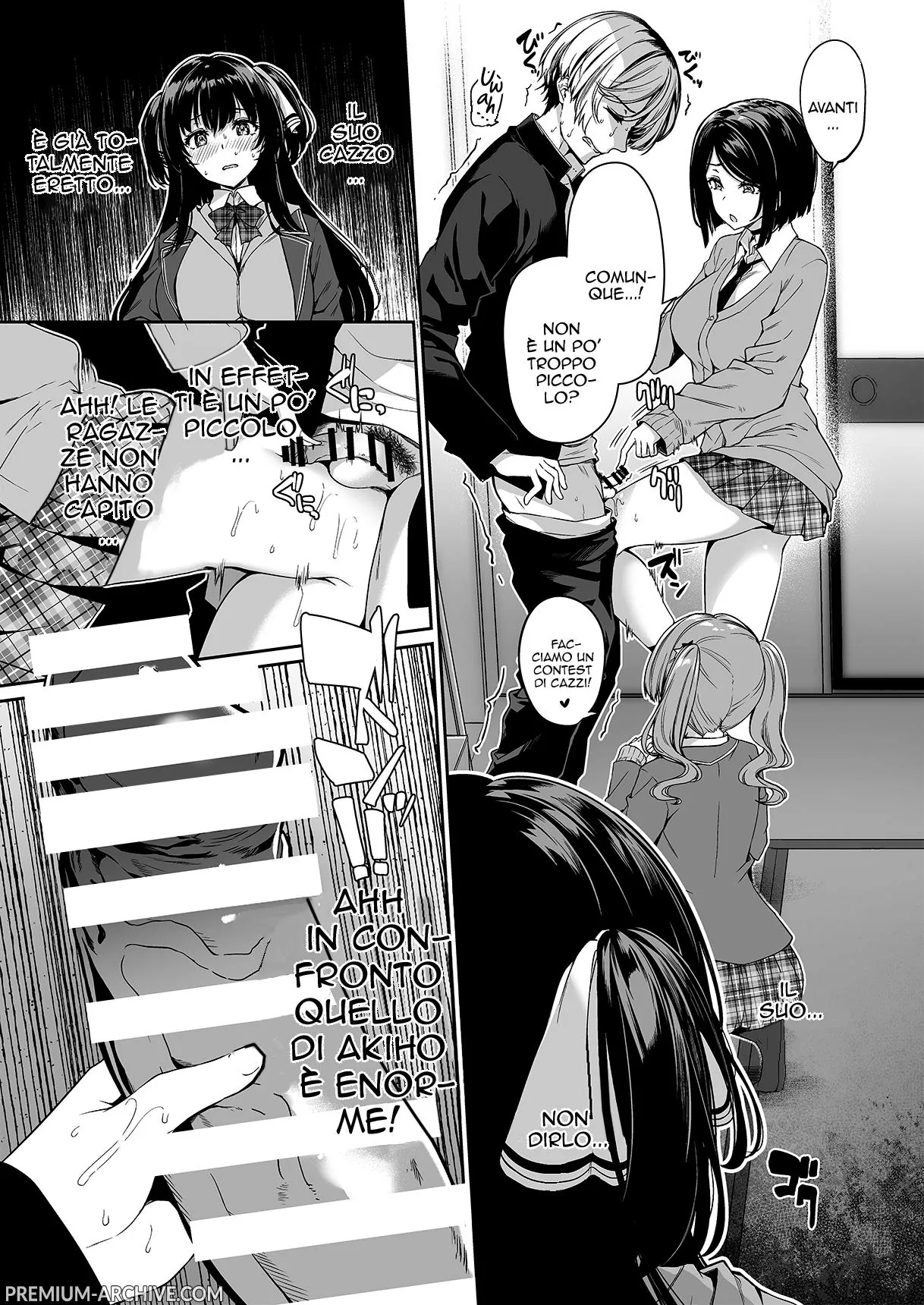 [Bottle Ship Bottler (Kazakura)] InCha Couple ga You Gal-tachi to SEX Training Suru Hanashi 1-3 | Scuola di sesso 1-3 [Italian] 图片编号 65