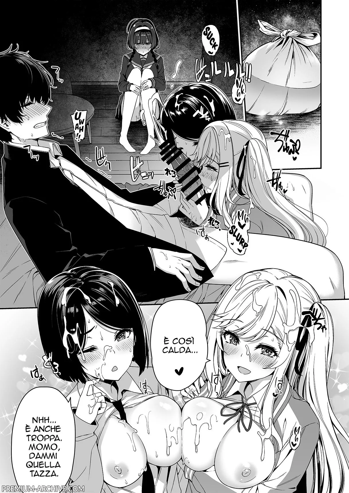 [Bottle Ship Bottler (Kazakura)] InCha Couple ga You Gal-tachi to SEX Training Suru Hanashi 1-3 | Scuola di sesso 1-3 [Italian] 图片编号 73