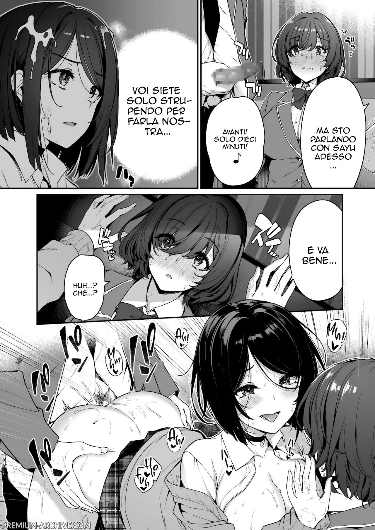 [Bottle Ship Bottler (Kazakura)] InCha Couple ga You Gal-tachi to SEX Training Suru Hanashi 1-3 | Scuola di sesso 1-3 [Italian] 图片编号 91