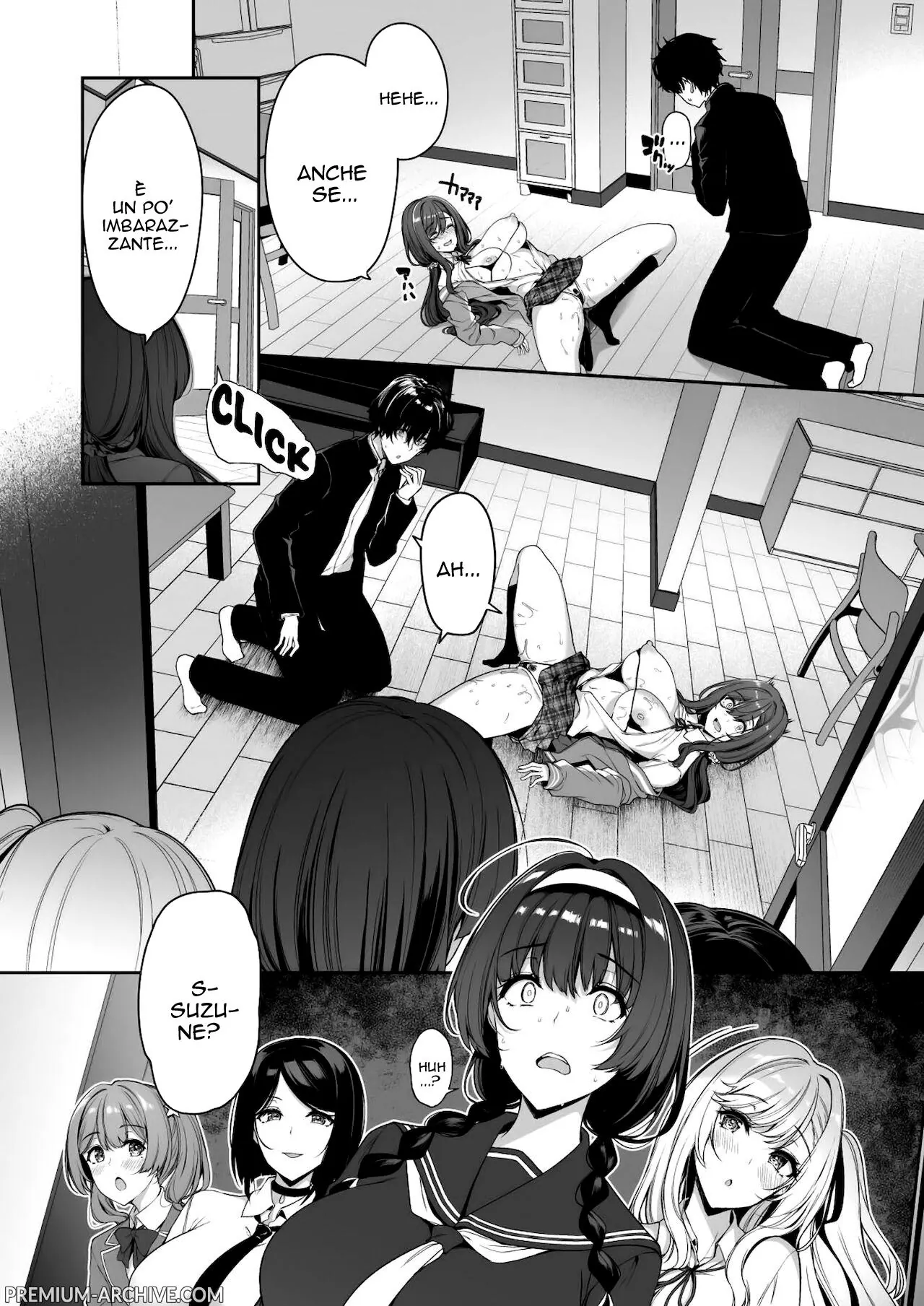 [Bottle Ship Bottler (Kazakura)] InCha Couple ga You Gal-tachi to SEX Training Suru Hanashi 1-3 | Scuola di sesso 1-3 [Italian] 图片编号 115