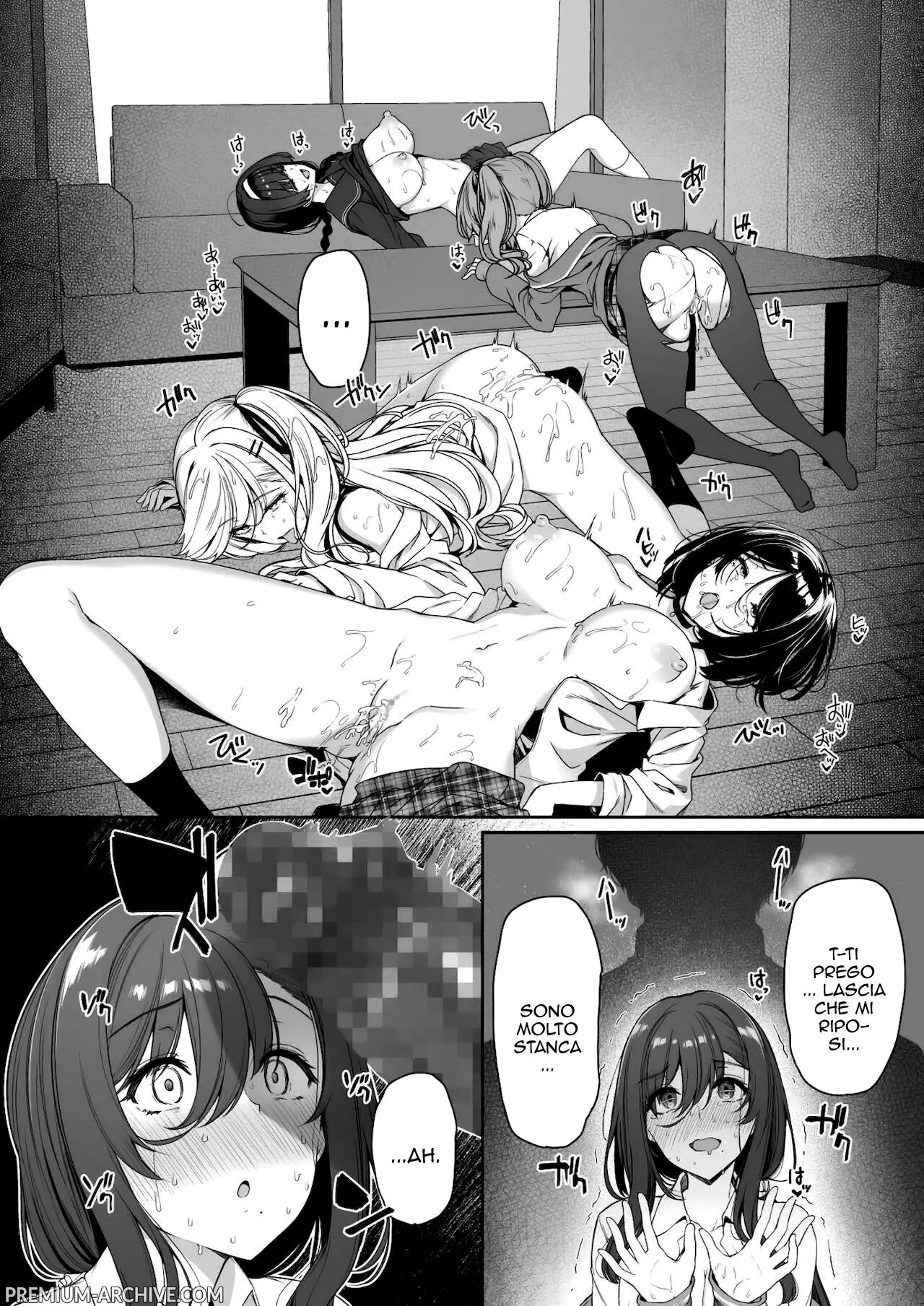 [Bottle Ship Bottler (Kazakura)] InCha Couple ga You Gal-tachi to SEX Training Suru Hanashi 1-3 | Scuola di sesso 1-3 [Italian] 图片编号 125