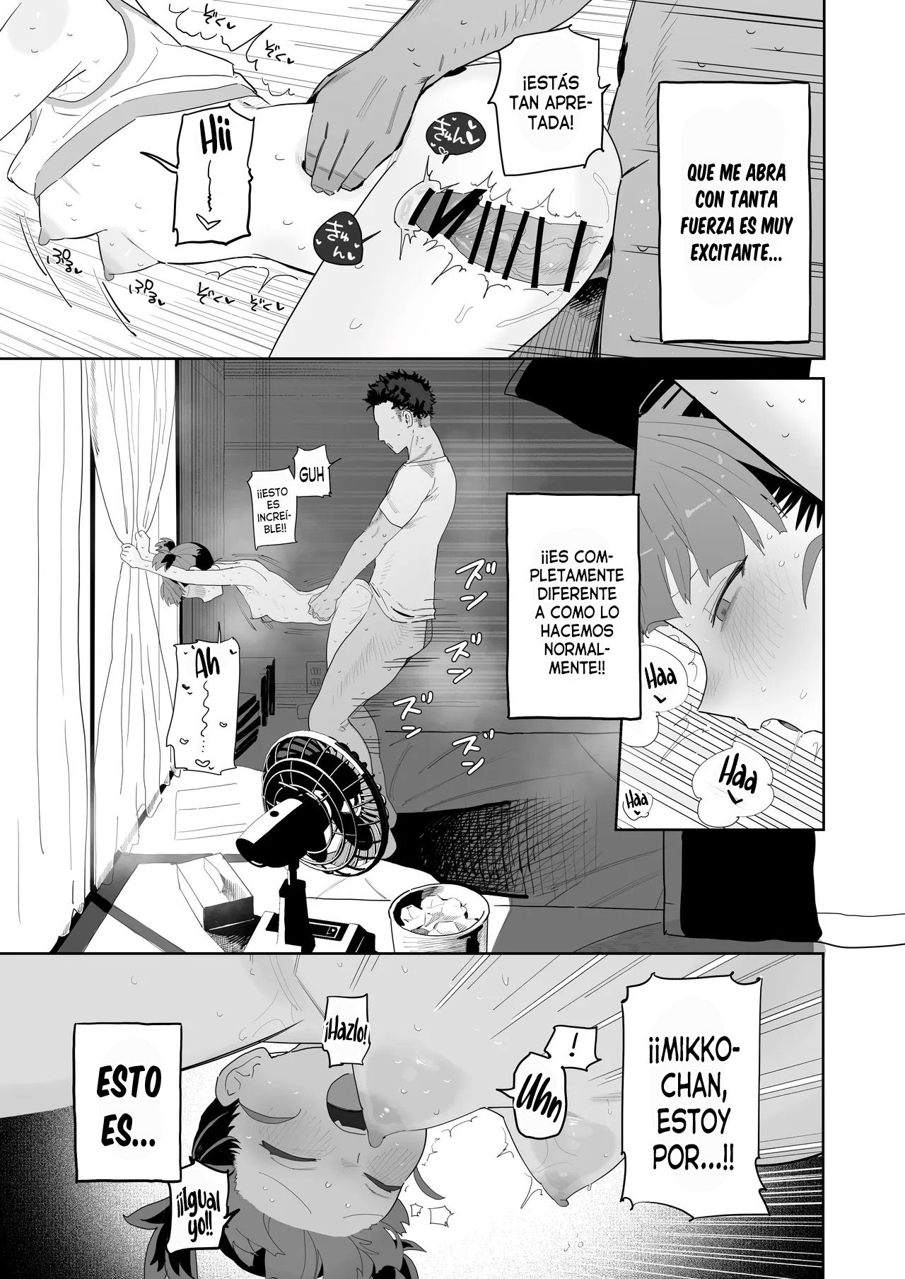 [Denki Neko (Toku)] Mikko to Nete Kutte Yaru dake. | Con Mikko, Sólo es Dormir, Comer y Hacerlo. (Girls und Panzer) [Spanish] [Traducciones necesarias] [Digital] 18eme image