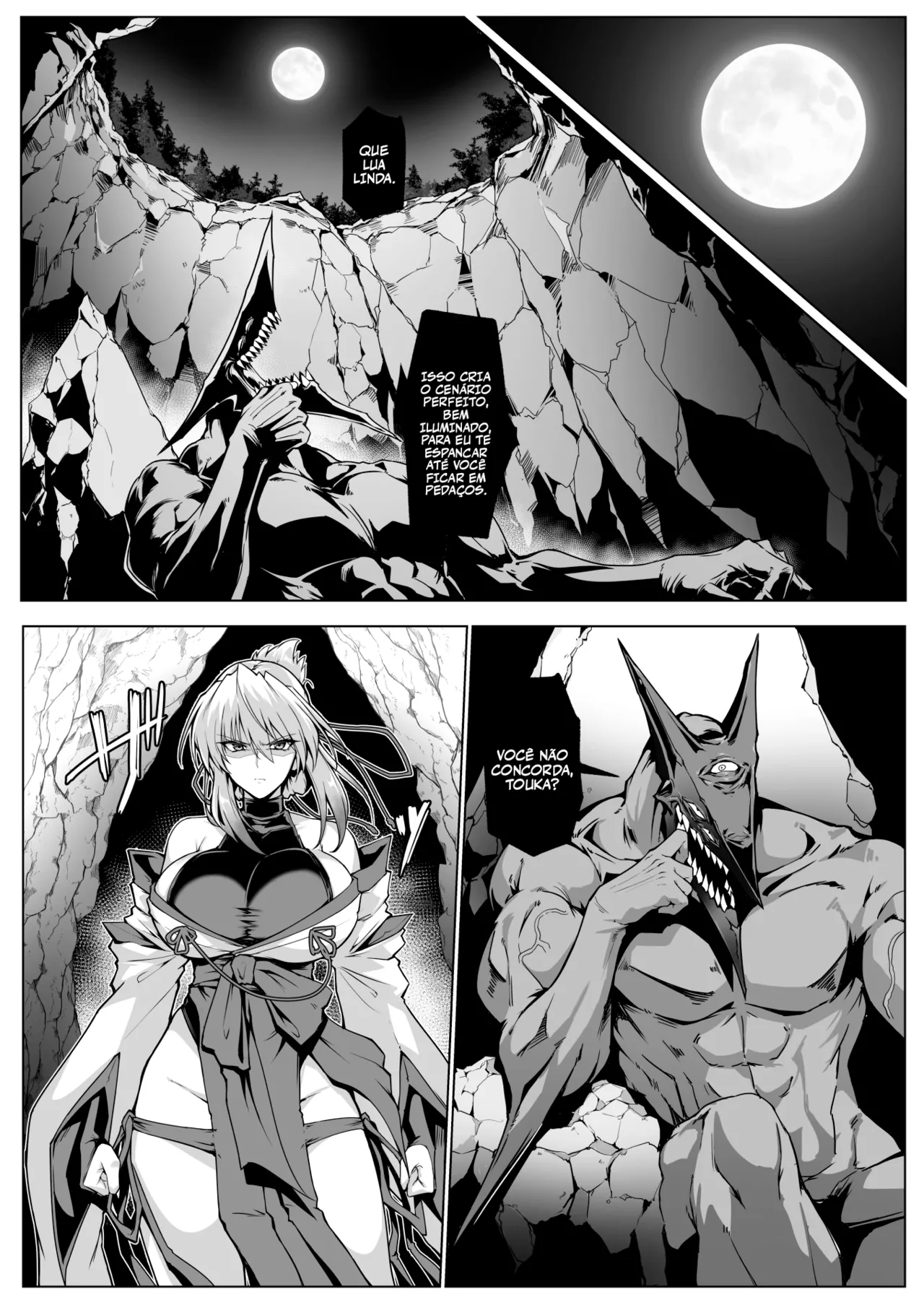 [Hokkebain! (Halcon)] Hama no Miko Ingoku ni Otsu 2 | Exorcist Maidens 2: The Fall to Lustful Hell [Portuguese-BR] [Bakai.org] [Digital] 画像番号 27